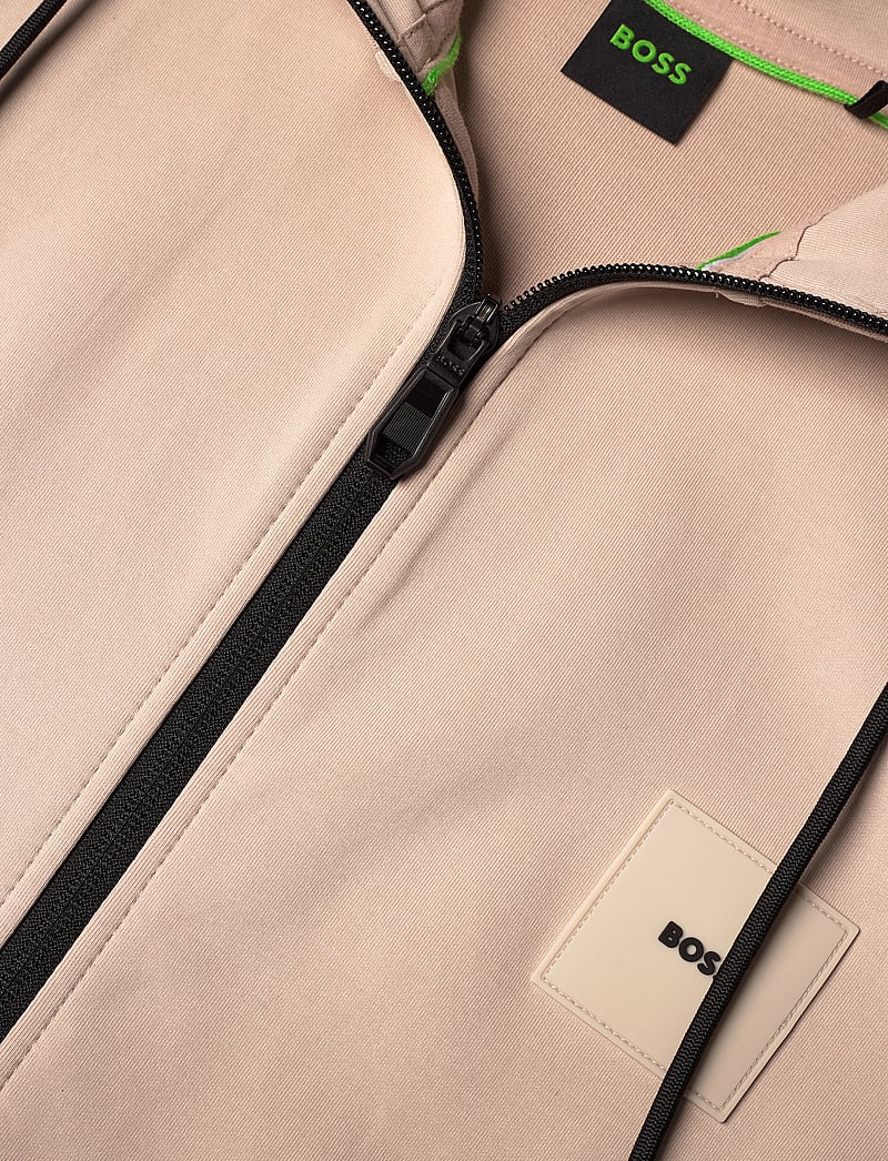 BOSS - Saggy Rib - huvtröjor - open beige - 2