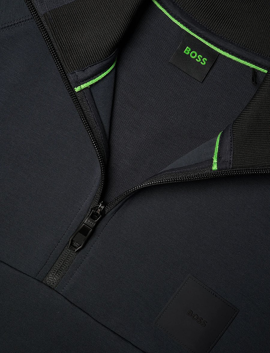 BOSS - Sweat Rib - fleece & midlayer - dark blue - 2