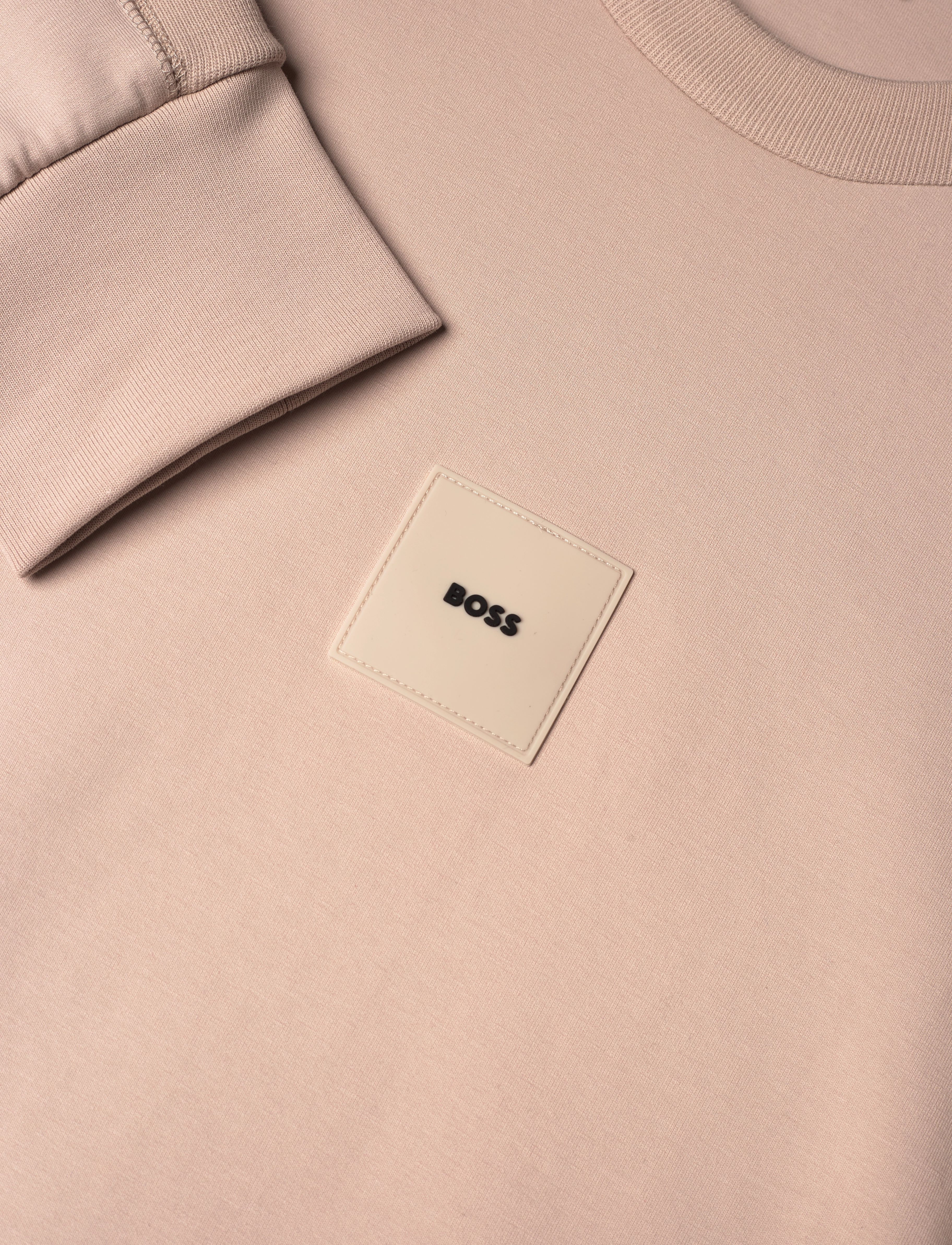 BOSS - Salbo Rib - Överdelar - open beige - 2