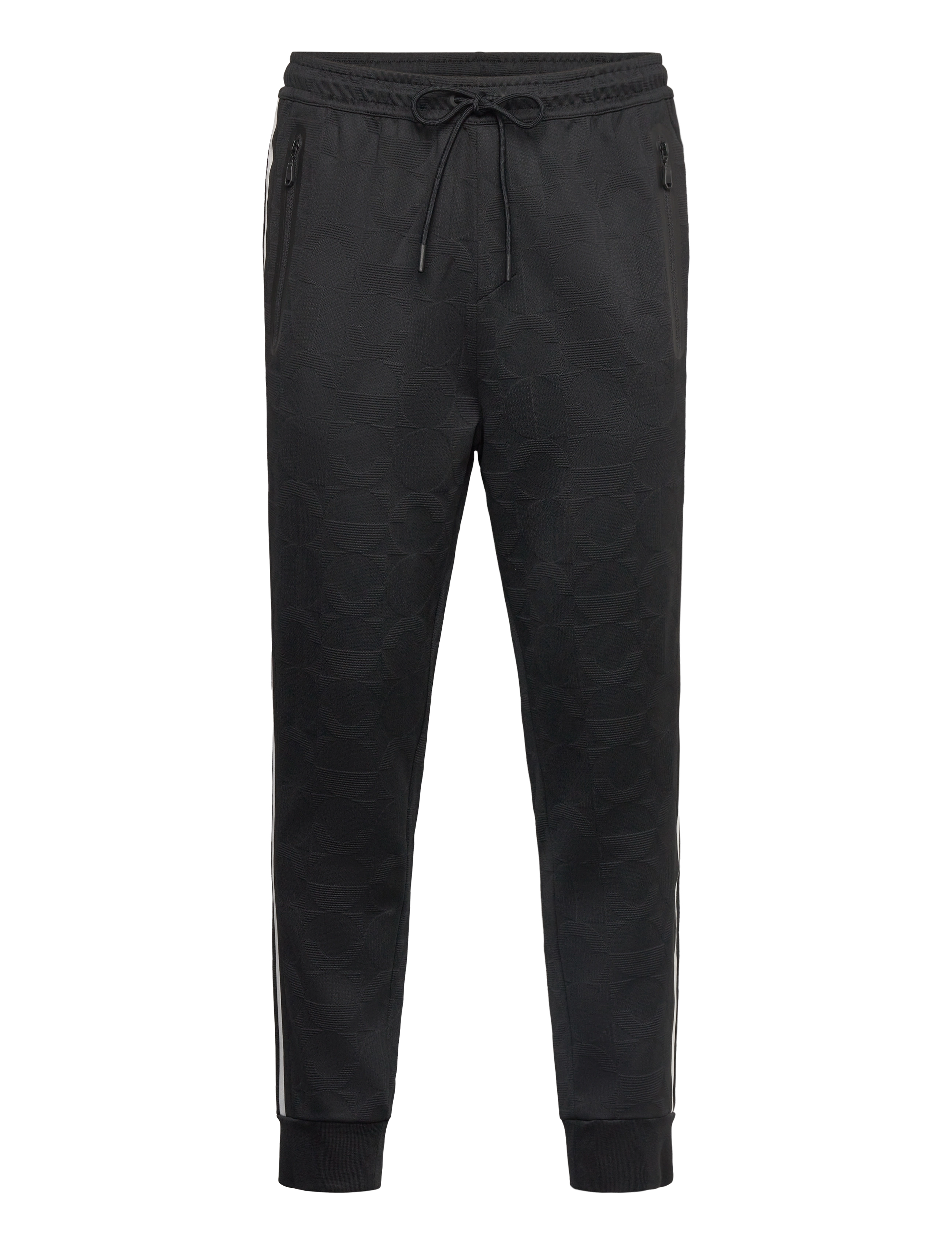 BOSS Hover Gestreift C Schwarz - L - Herren