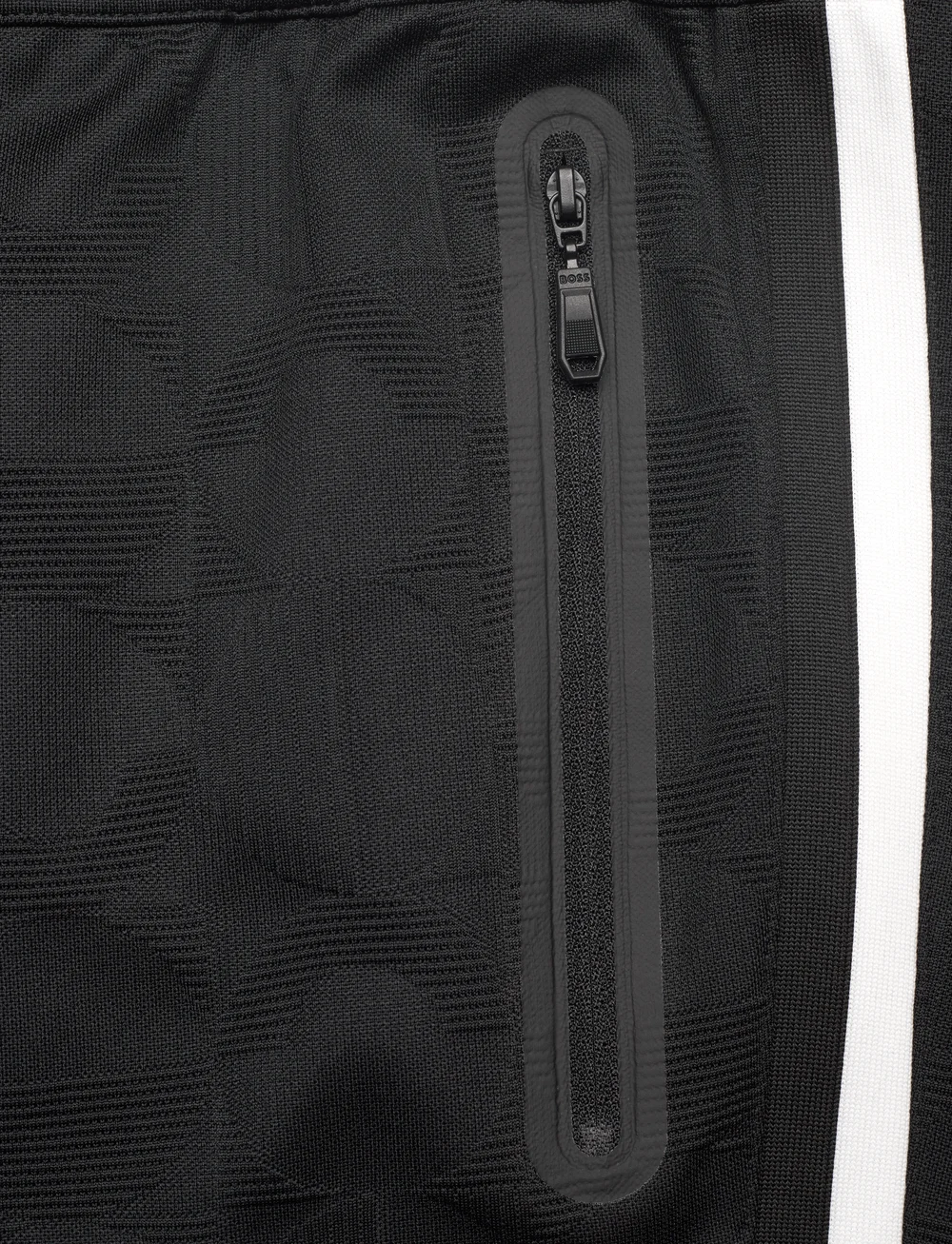 BOSS - Hover Striped C - hosen - black - 4