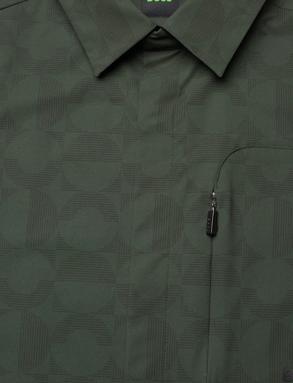 BOSS - B_Bechno_S - oberteile & t-shirts - open green - 2