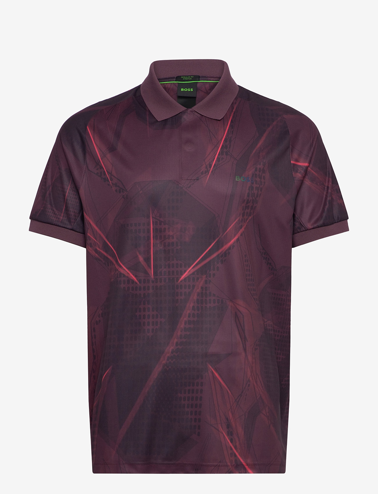 BOSS - Paddy Desert Active - toppe & t-shirts - medium red - 0