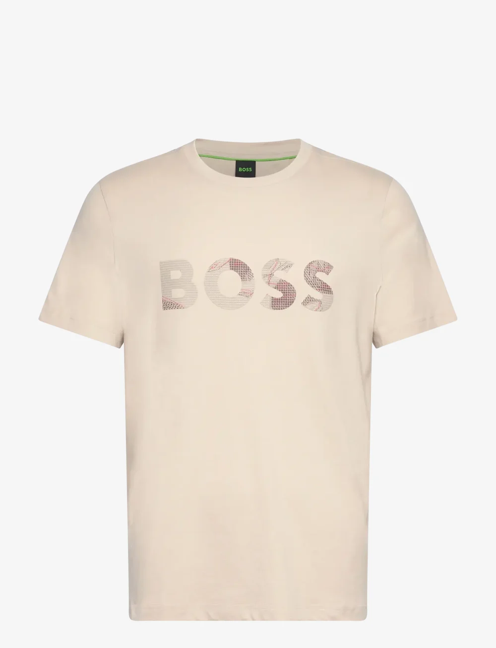 BOSS - Tee Logo Glamping - alussärgid ja t-särgid - open beige - 0