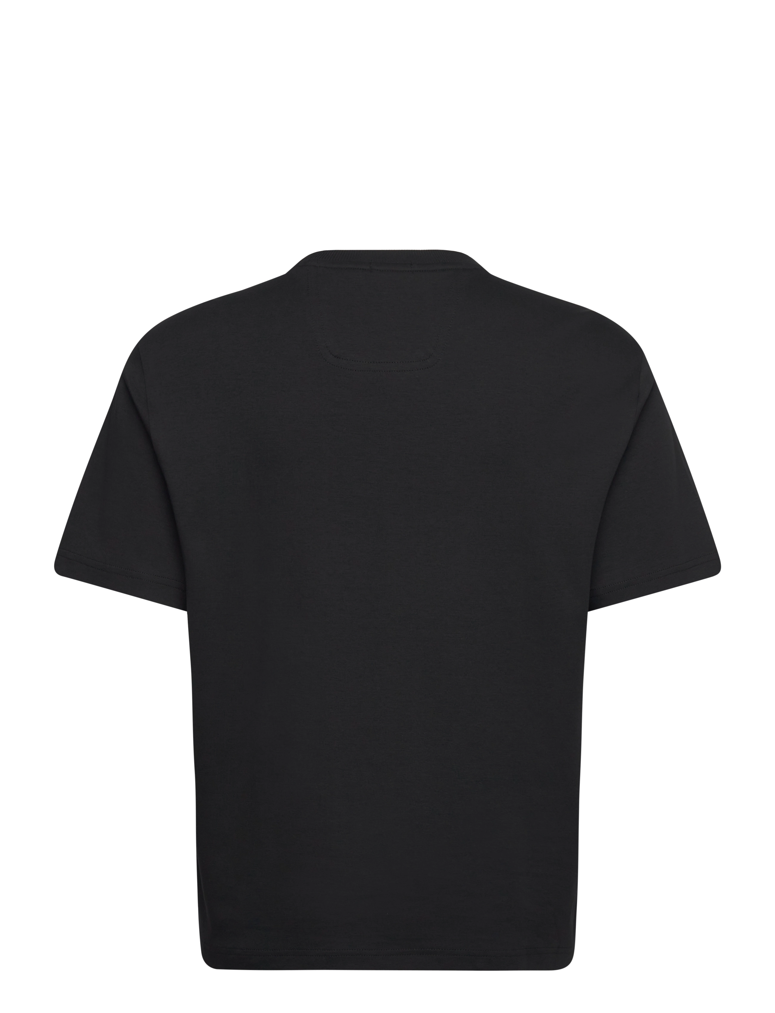 BOSS - Tee Print Striped C - tops & t-shirts - black - 1