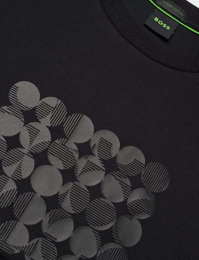 BOSS - Tee Print Striped C - alussärgid ja t-särgid - black - 2