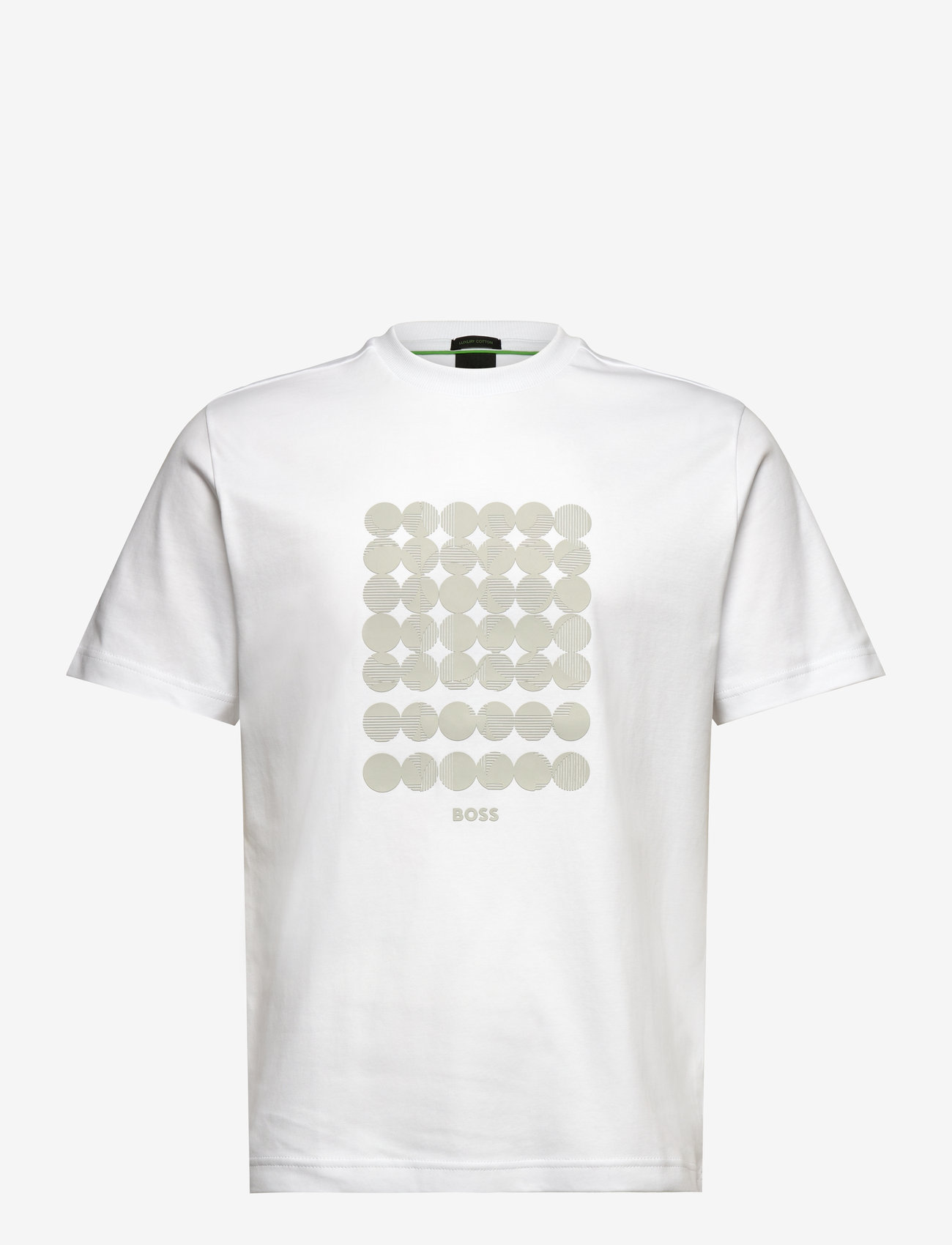 BOSS - Tee Print Striped C - white - 0