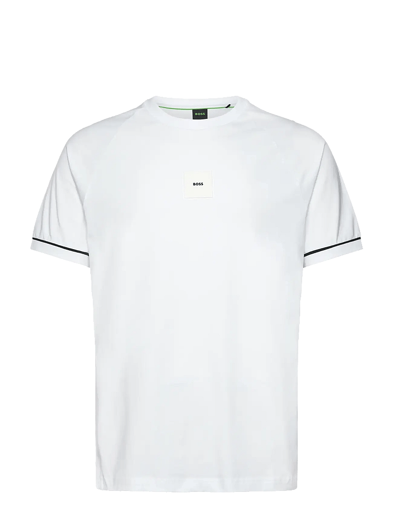 BOSS - Tee Rib AC - alussärgid ja t-särgid - white - 0