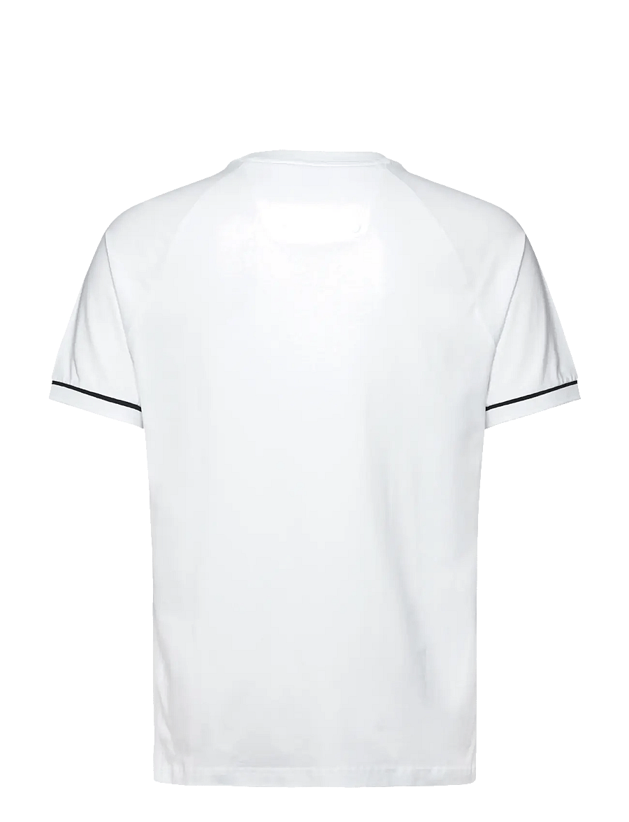 BOSS - Tee Rib AC - oberteile & t-shirts - white - 1