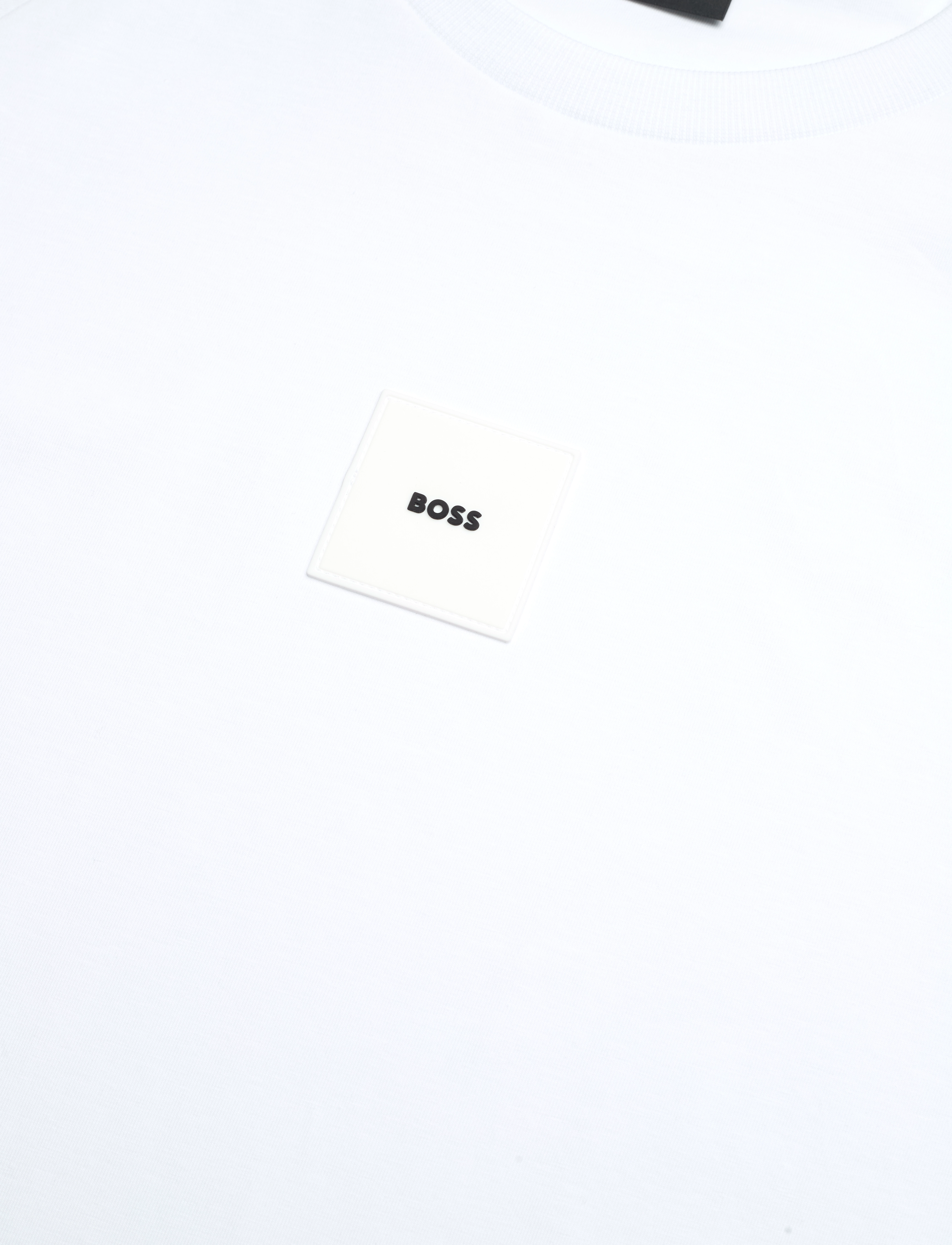 BOSS - Tee Rib AC - krótki rękaw - white - 2
