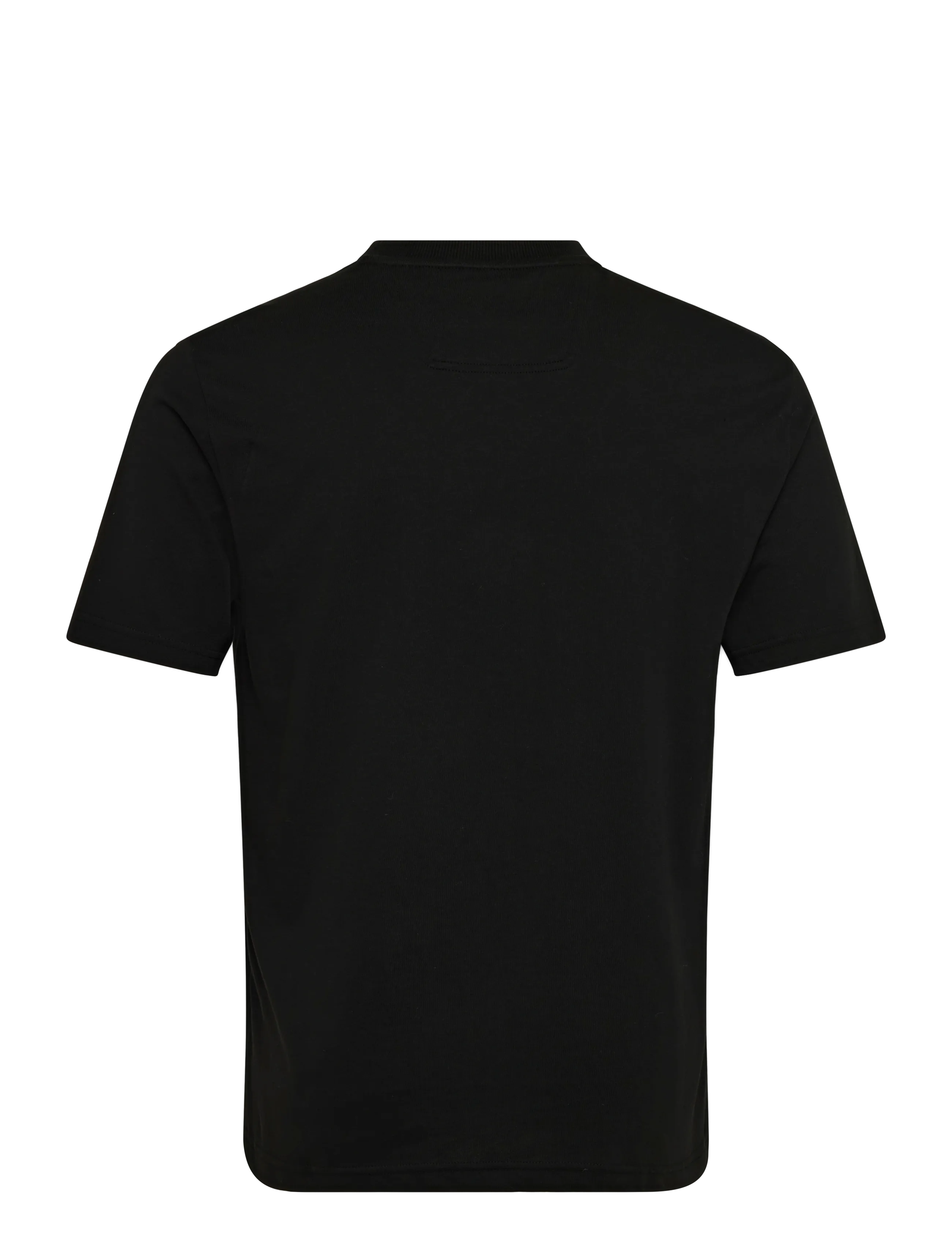 BOSS - Tee Logo Rib - short-sleeved t-shirts - black - 1