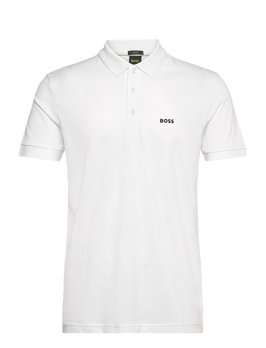BOSS - Paule Rib - oberteile & t-shirts - white - 0