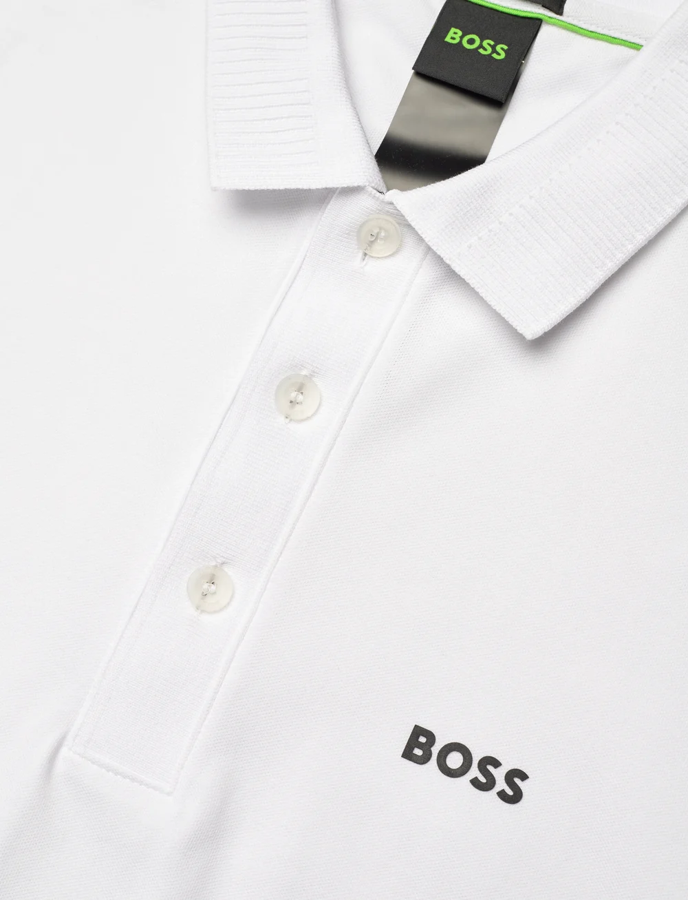 BOSS - Paule Rib - oberteile & t-shirts - white - 2