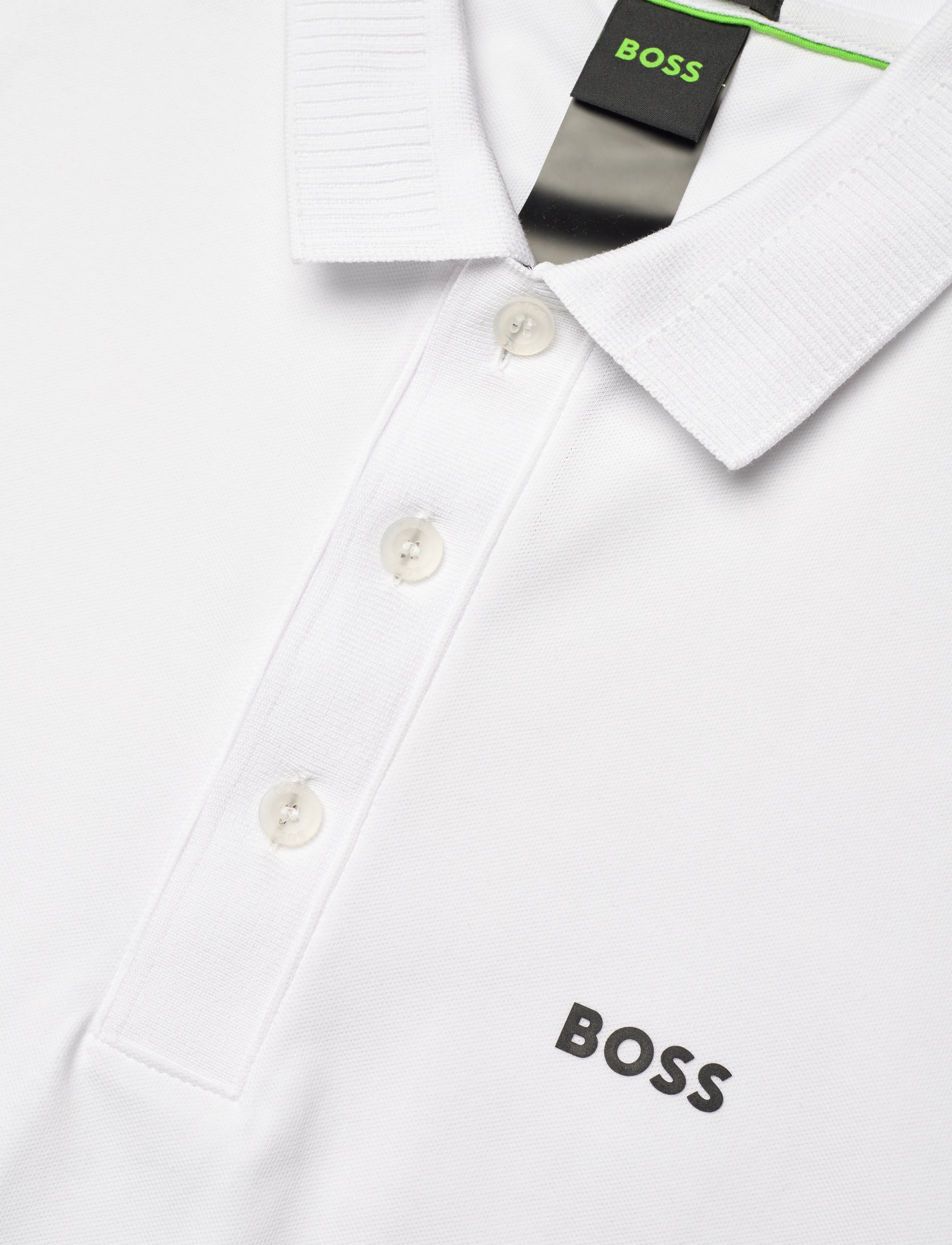 BOSS - Paule Rib - polos - white - 2