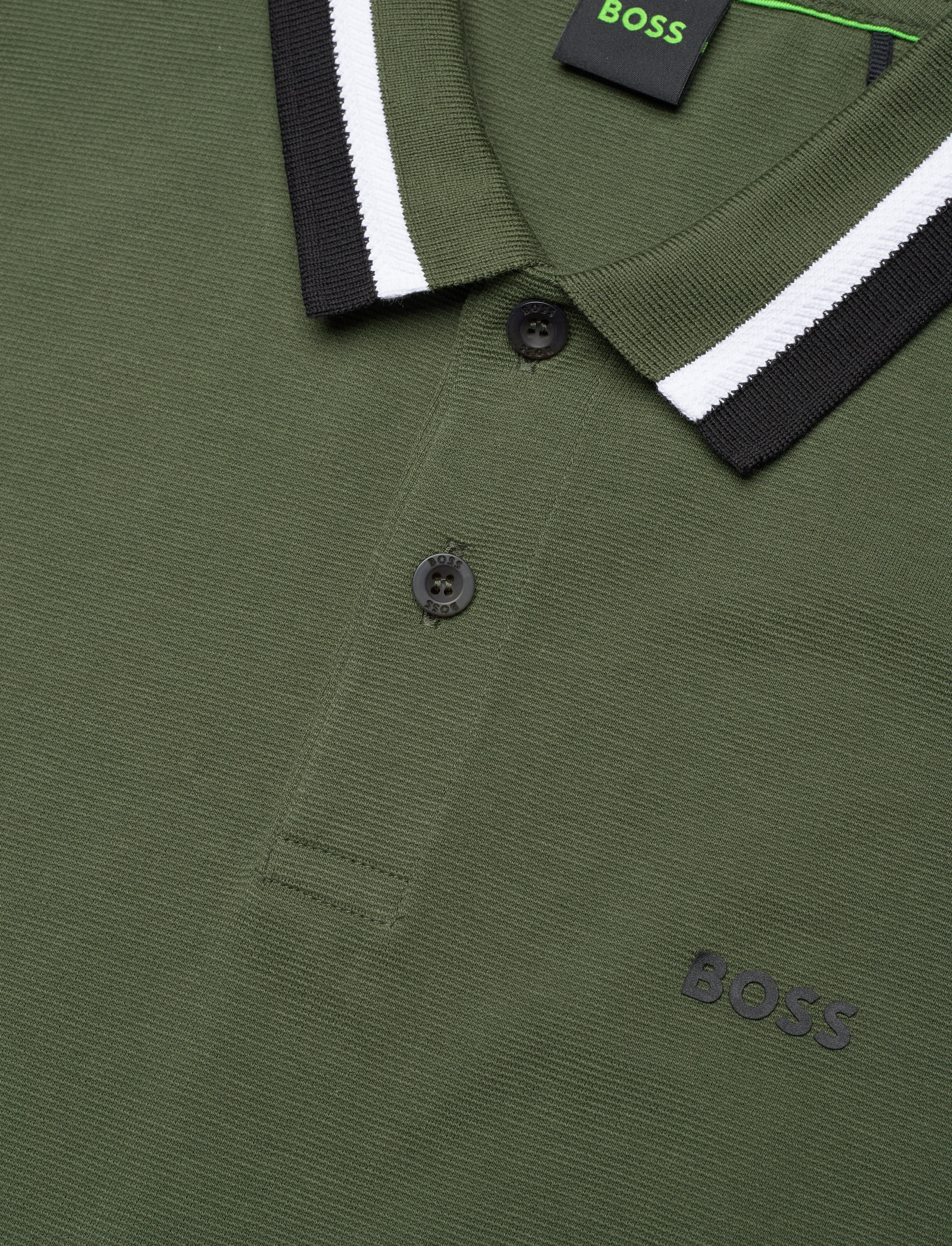 BOSS - Paddy AP Heritage - kortærmede poloer - open green - 2