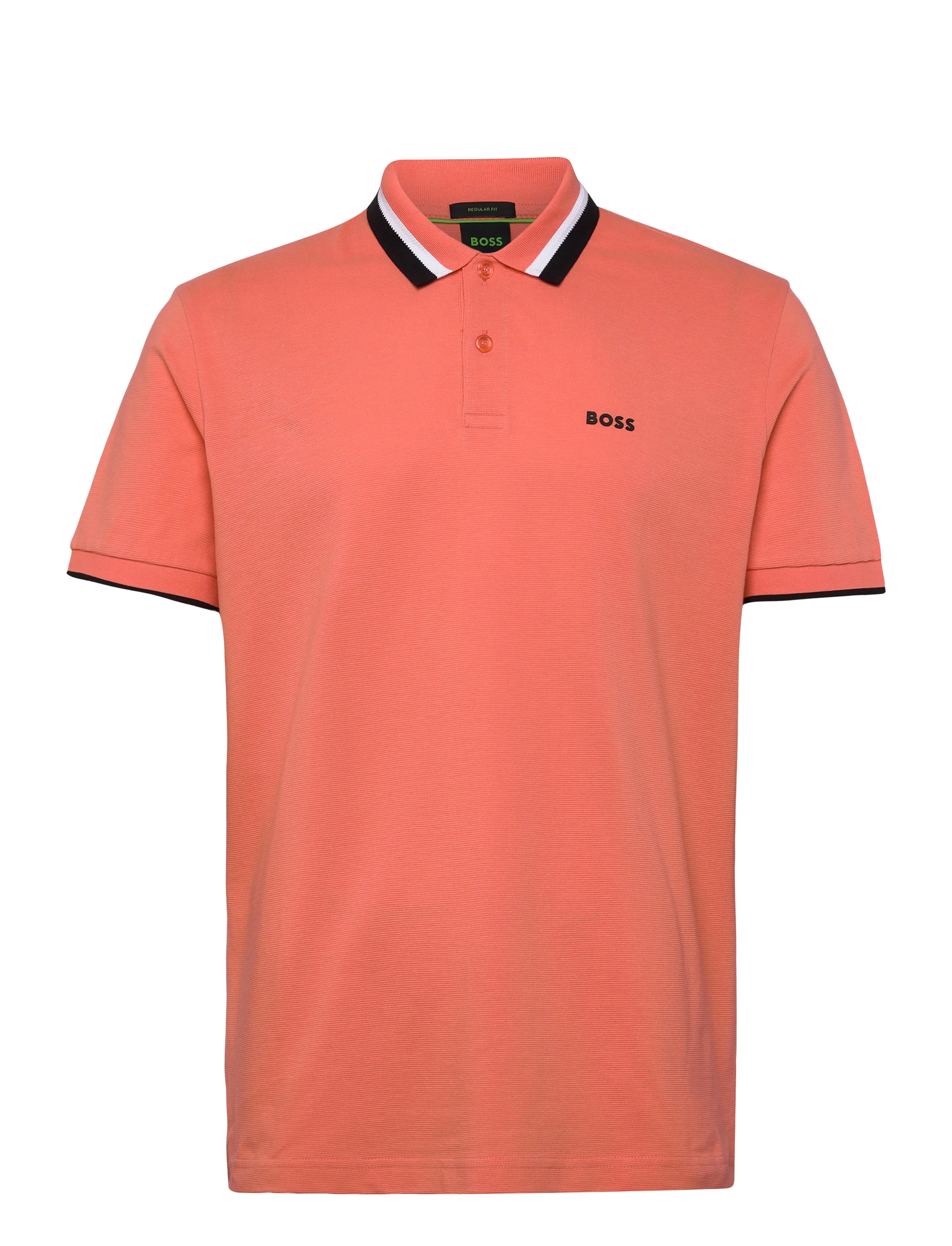 BOSS Paddy AP Heritage - Poloer - OPEN RED / coral