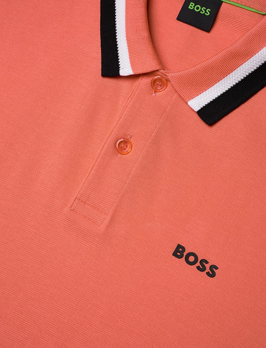 BOSS - Paddy AP Heritage - oberteile & t-shirts - open red - 2