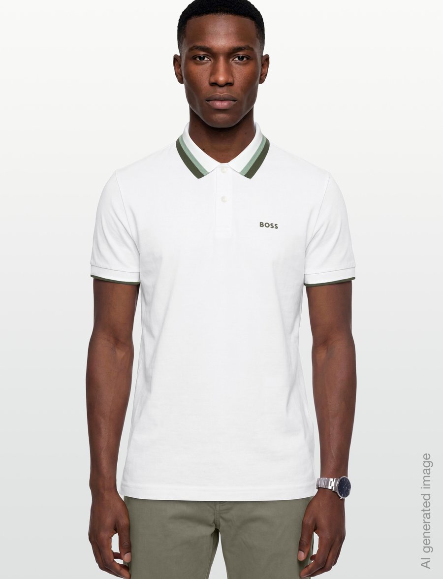 BOSS - Paddy AP Heritage - oberteile & t-shirts - white - 3
