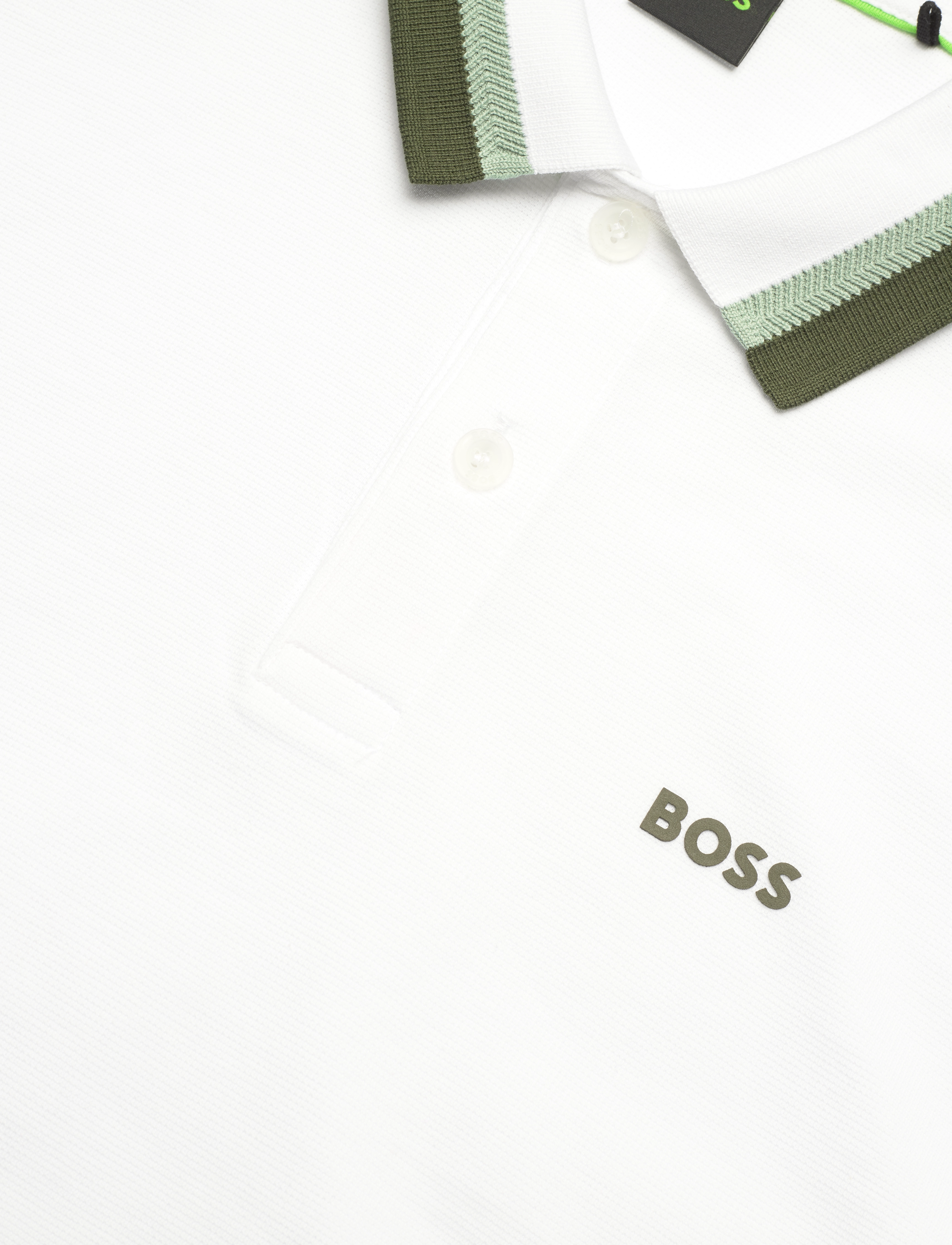 BOSS - Paddy AP Heritage - kortærmede poloer - white - 2