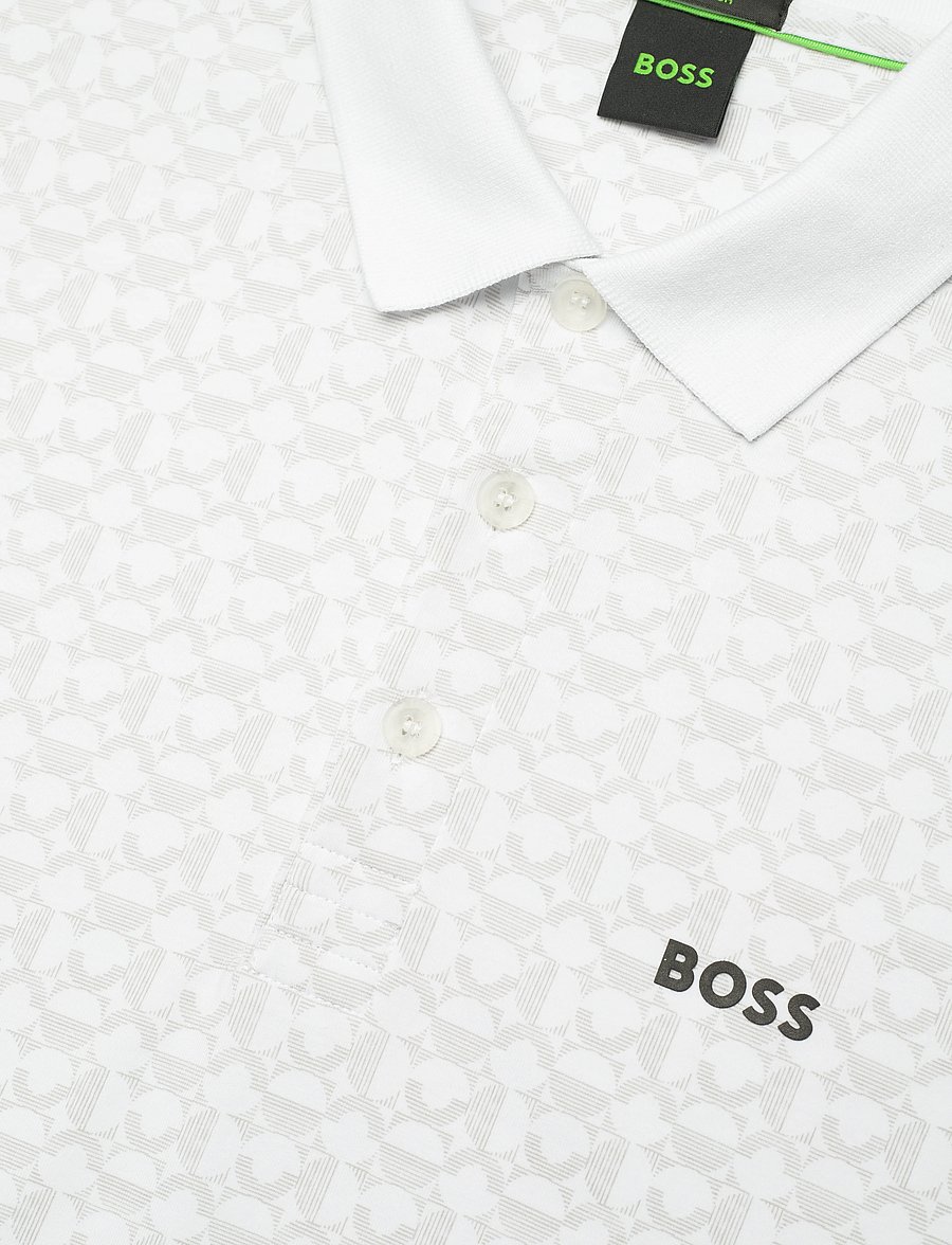 BOSS - Paddy Striped C - oberteile & t-shirts - white - 2