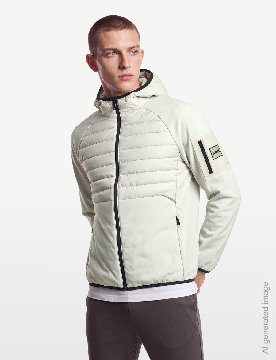 BOSS - J_Urbanex Hybrid HD - lauko striukės - light beige - 3