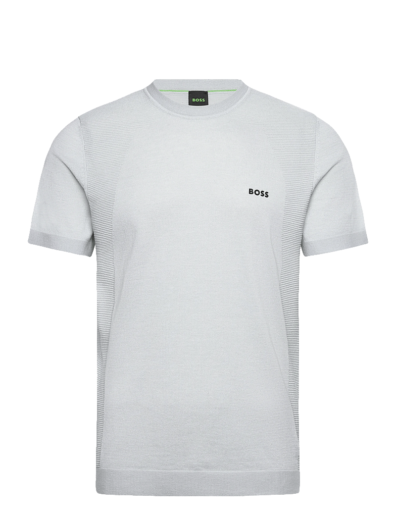 BOSS - K_Momentum-Lite T - t-shirts - light/pastel grey - 0