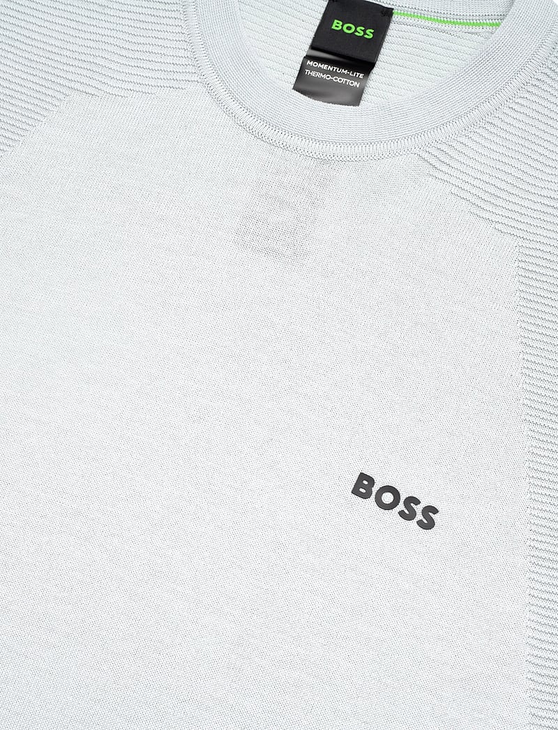 BOSS - K_Momentum-Lite T - t-shirts - light/pastel grey - 2
