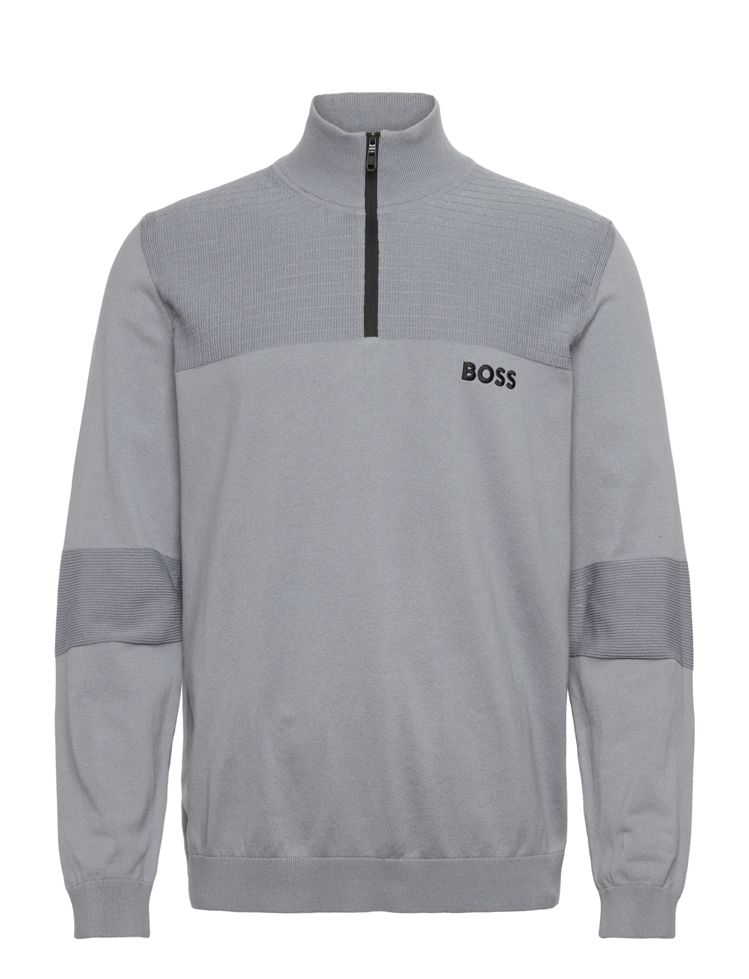 BOSS K_Hydro QZ-1 - Fleece - DARK GREY / grey