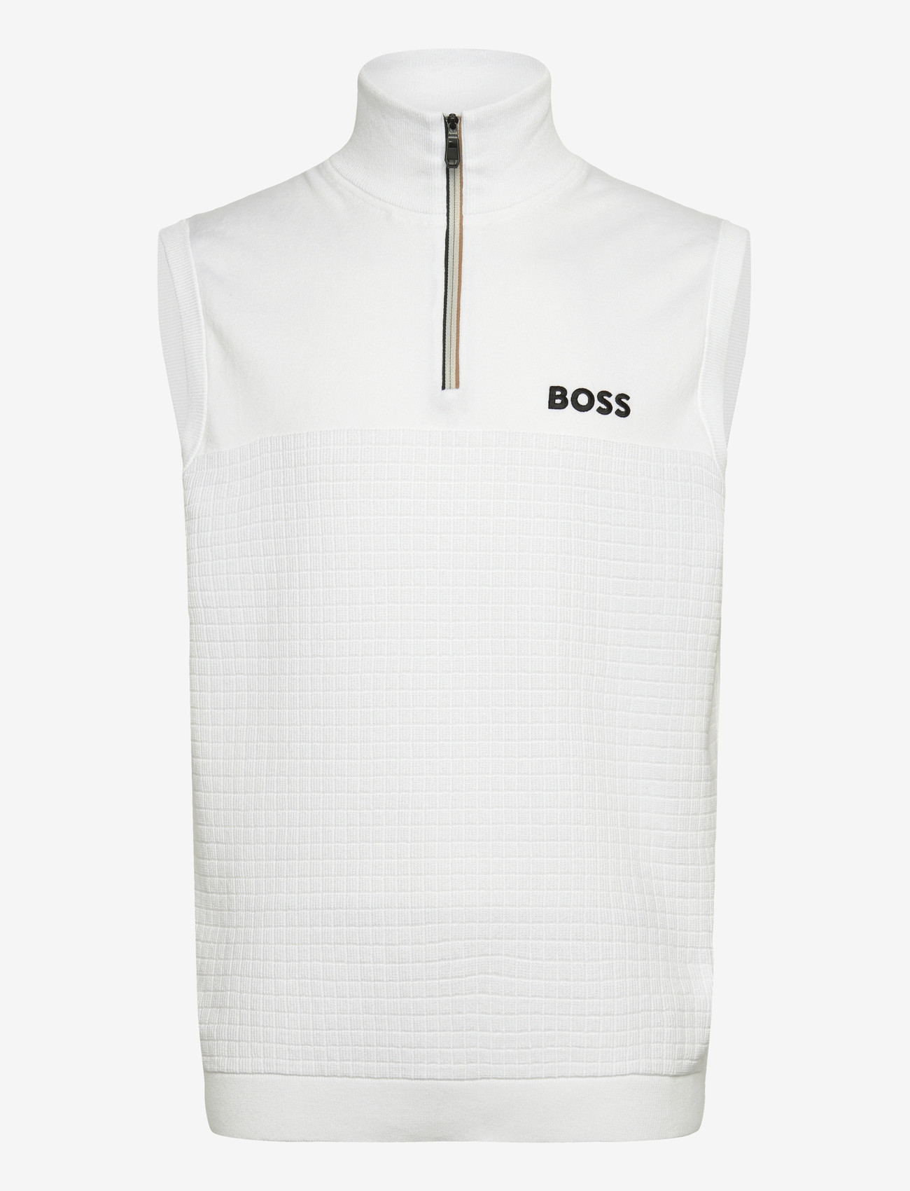 BOSS - K_Birdie Vest-1 - västar - white - 0