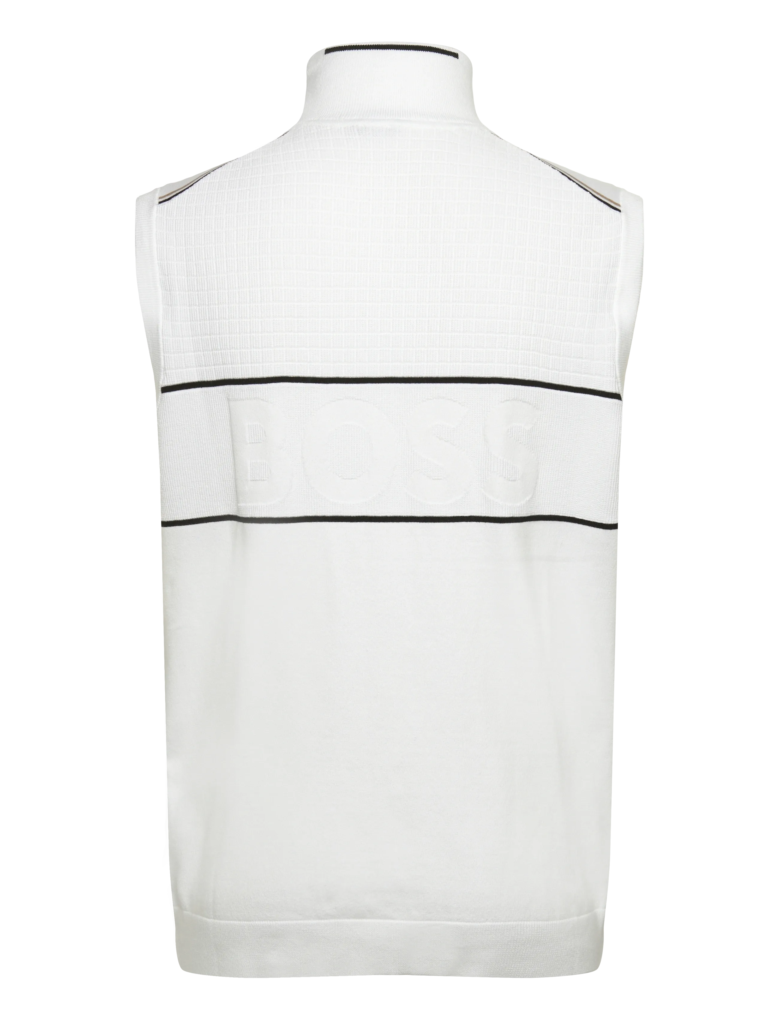 BOSS - K_Birdie Vest-1 - vests - white - 1