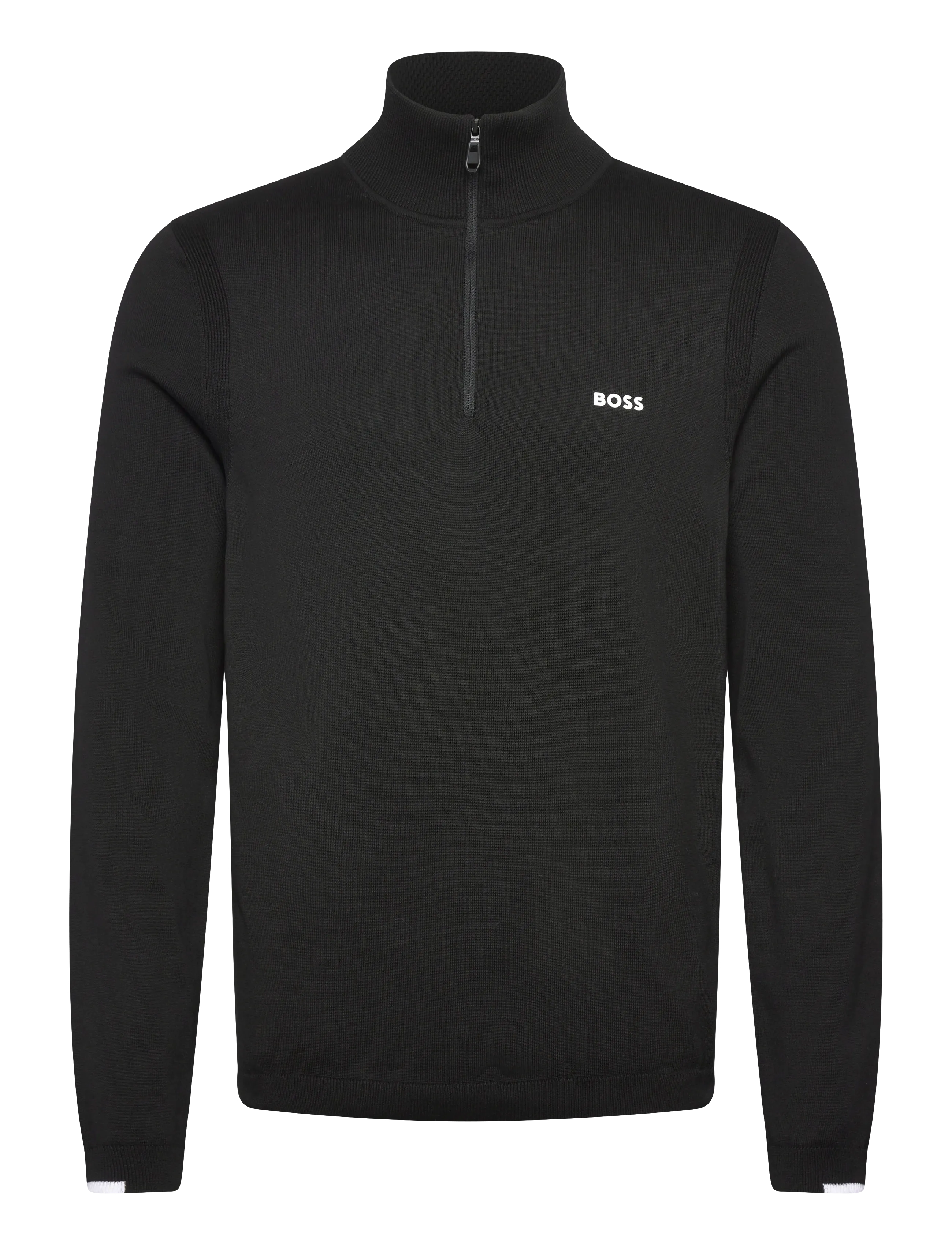 BOSS K_Ever-X QZ - Sweatshirts & hættetrøjer - BLACK / black