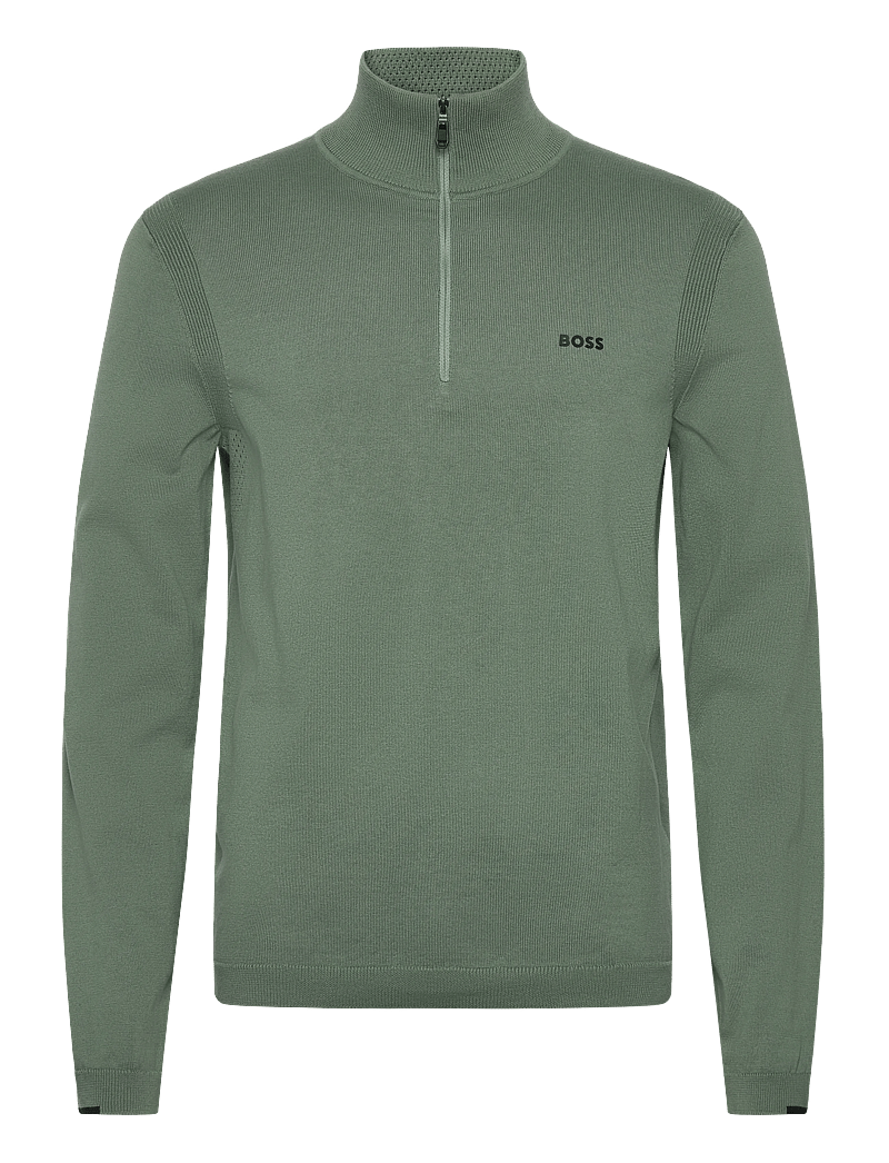 BOSS - K_Ever-X QZ - sweatshirts - open green - 0