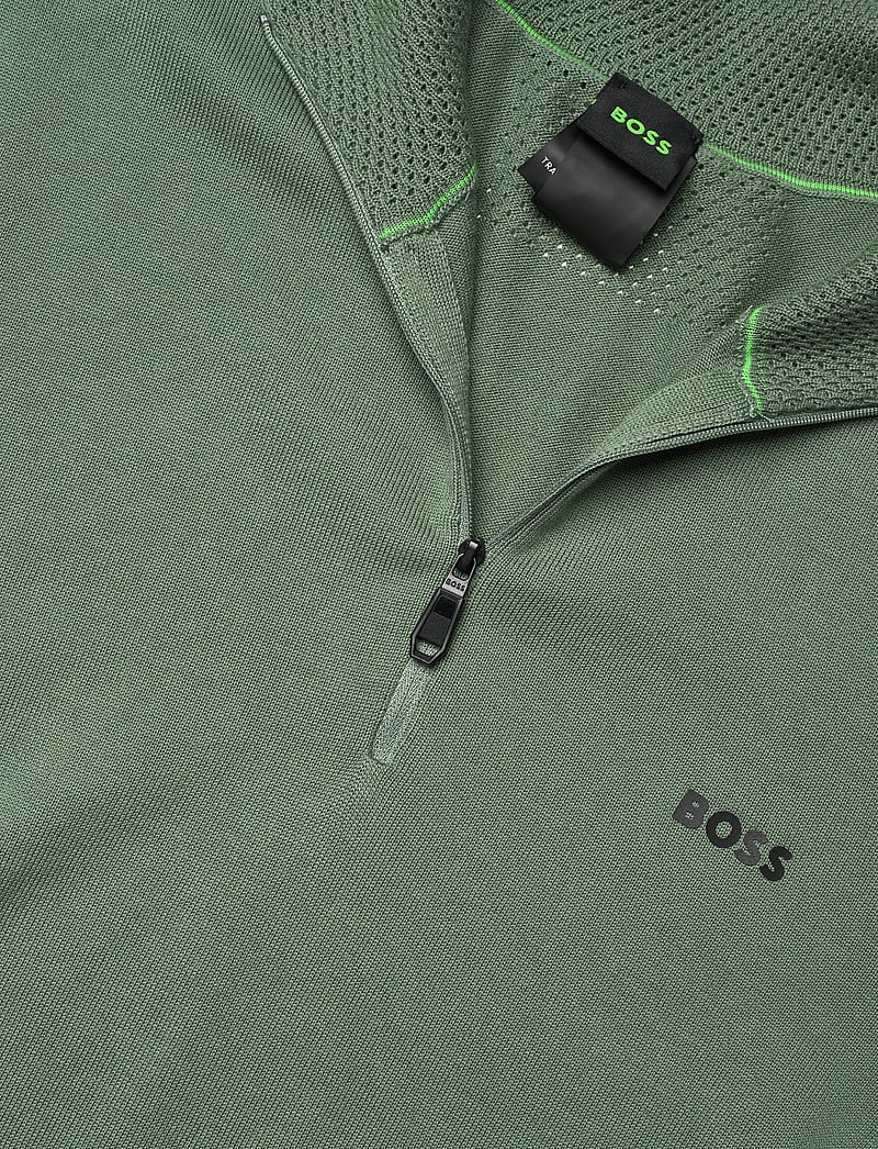 BOSS - K_Ever-X QZ - sweatshirts - open green - 2