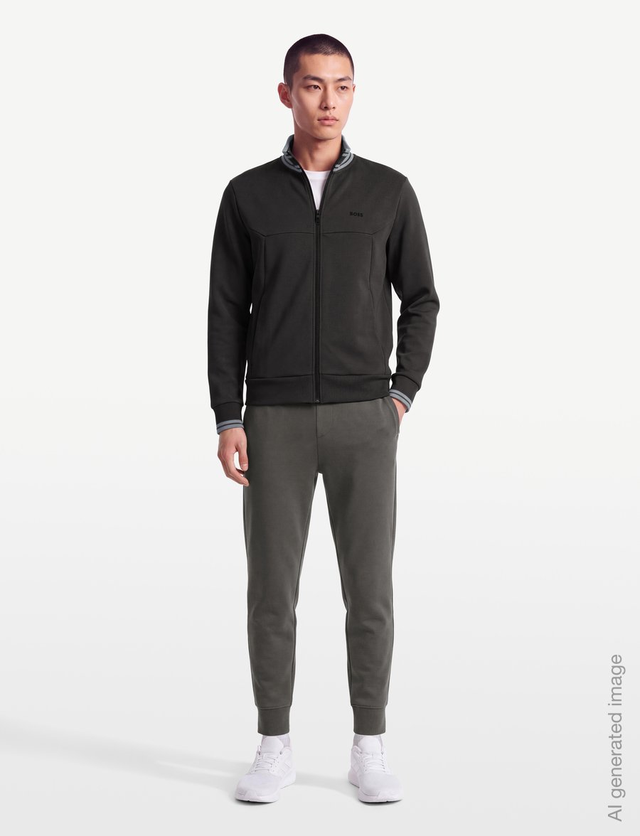 BOSS - FZ Zone - oberteile - dark grey - 0
