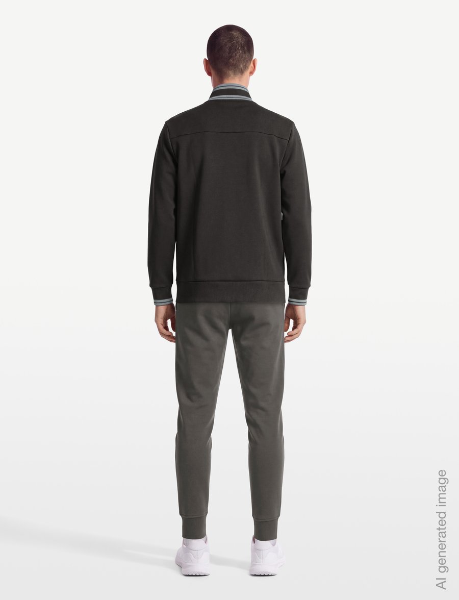 BOSS - FZ Zone - oberteile - dark grey - 4