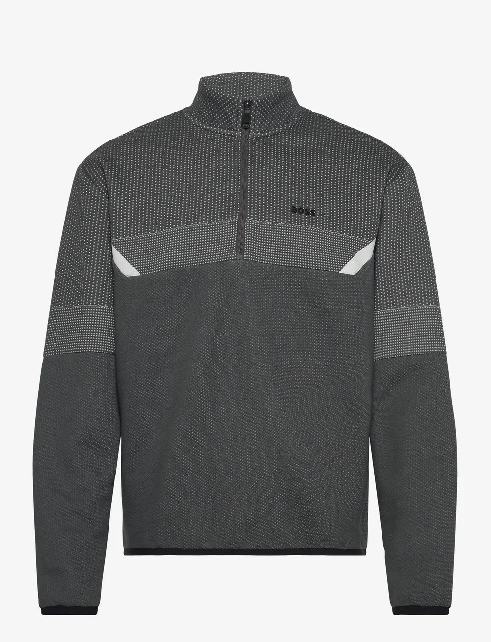 BOSS - QZ Sweat TL - Överdelar - dark grey - 0