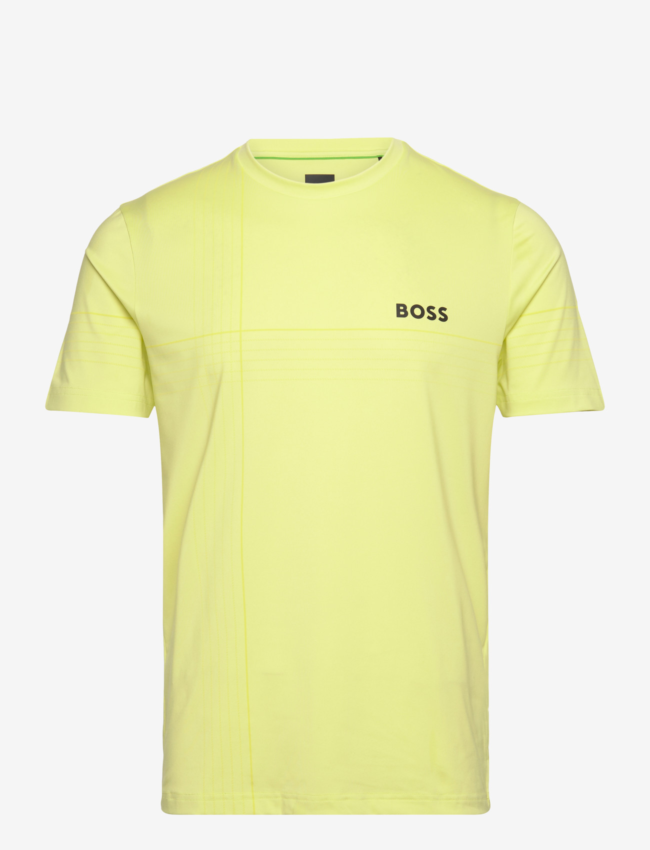 BOSS - Tee Check TOC - oberteile & t-shirts - light/pastel green - 0