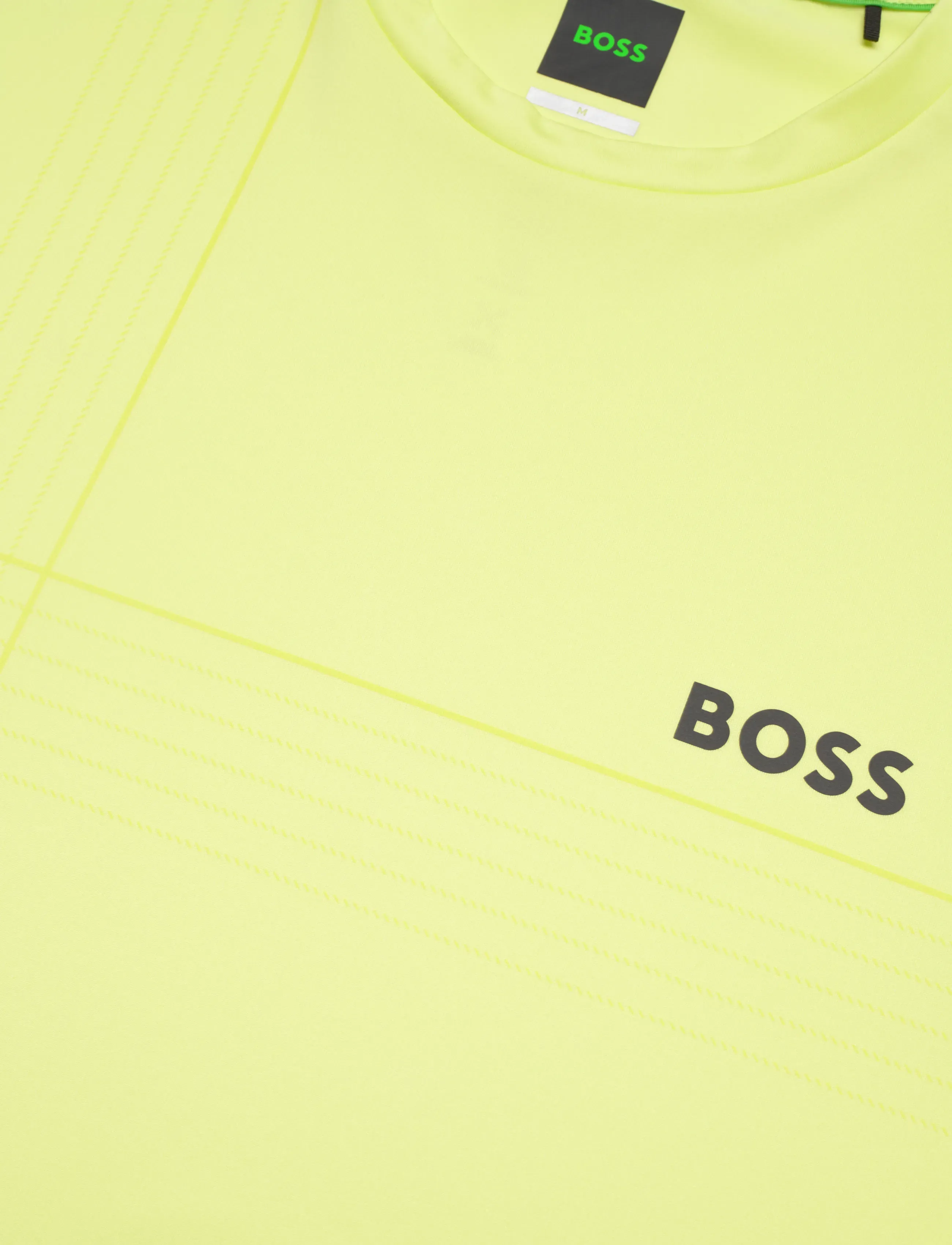 BOSS - Tee Check TOC - kortærmede t-shirts - light/pastel green - 2