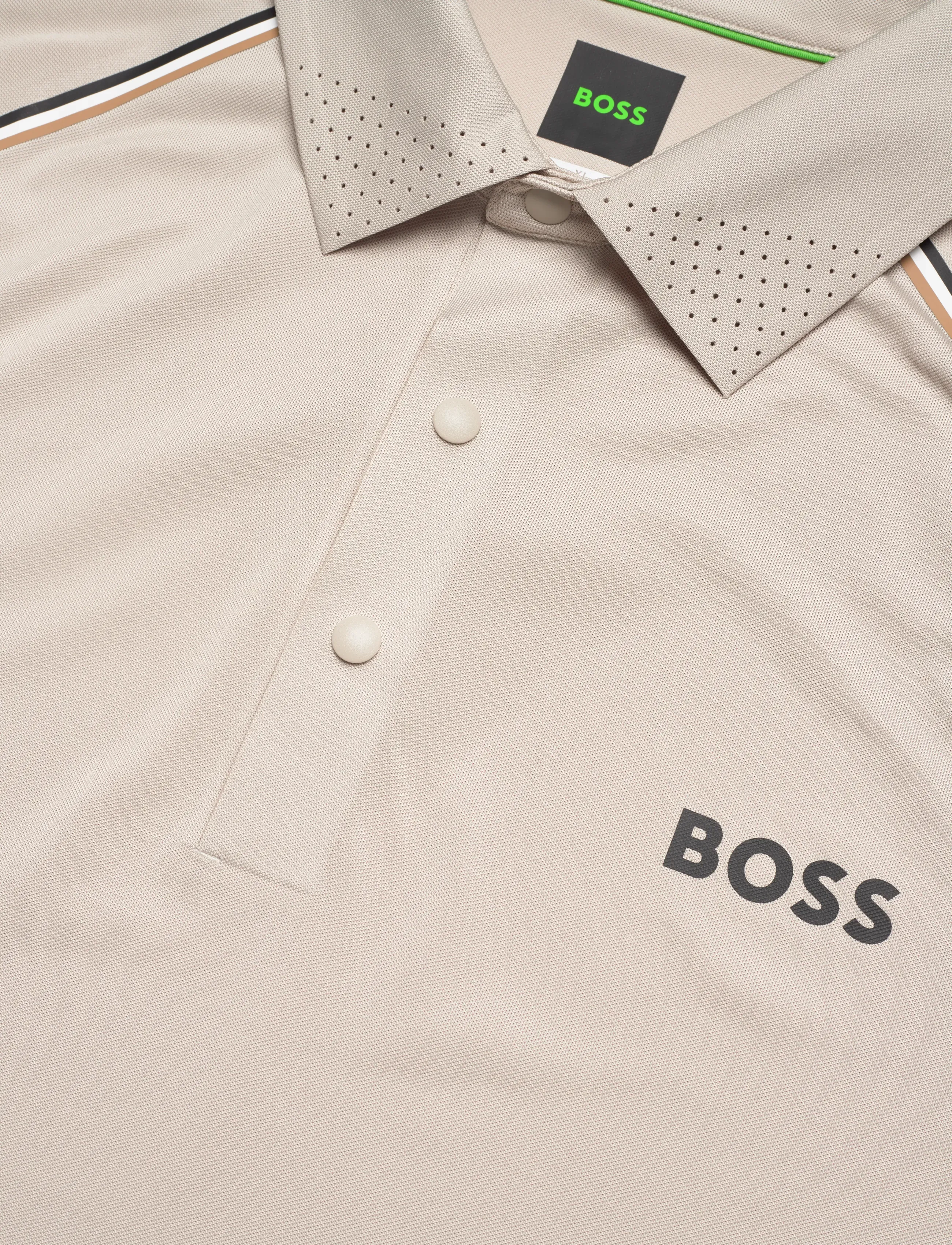 BOSS - Patteo TOC - kortärmade pikéer - light beige - 2