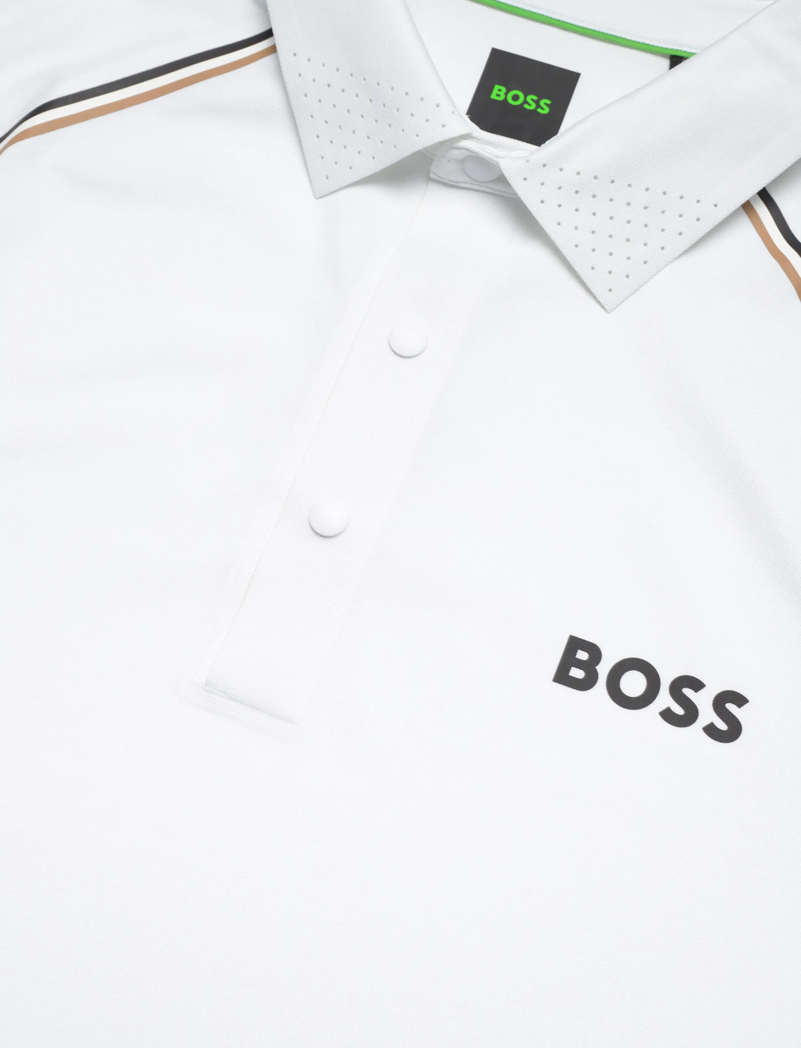 BOSS - Patteo TOC - kortærmede poloer - white - 2