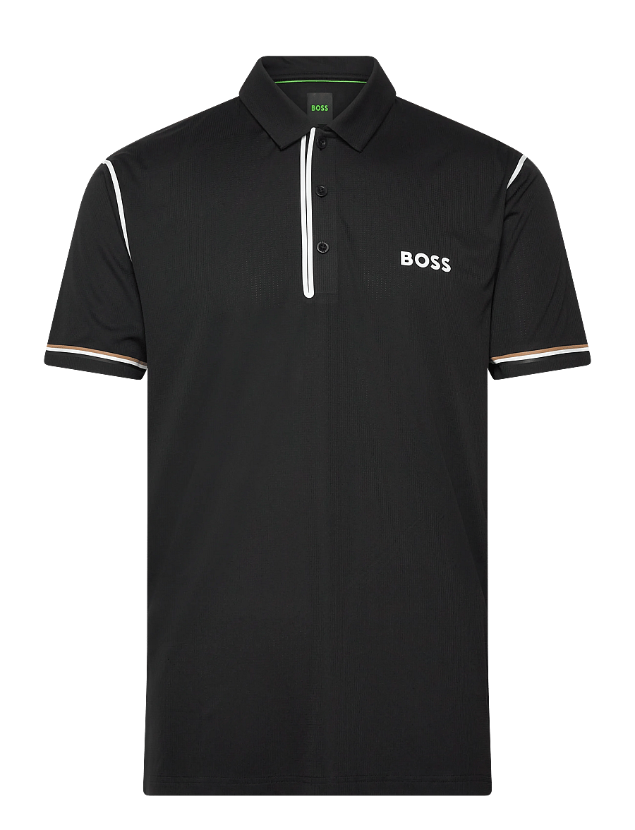 BOSS - Paddytech GOC - oberteile & t-shirts - black - 0