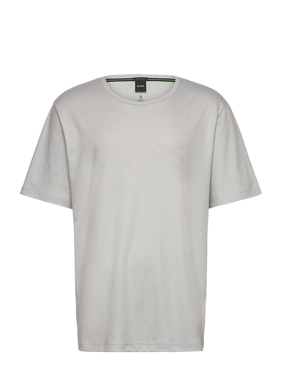 BOSS - Tee Logo Future - t-shirts - light/pastel grey - 0