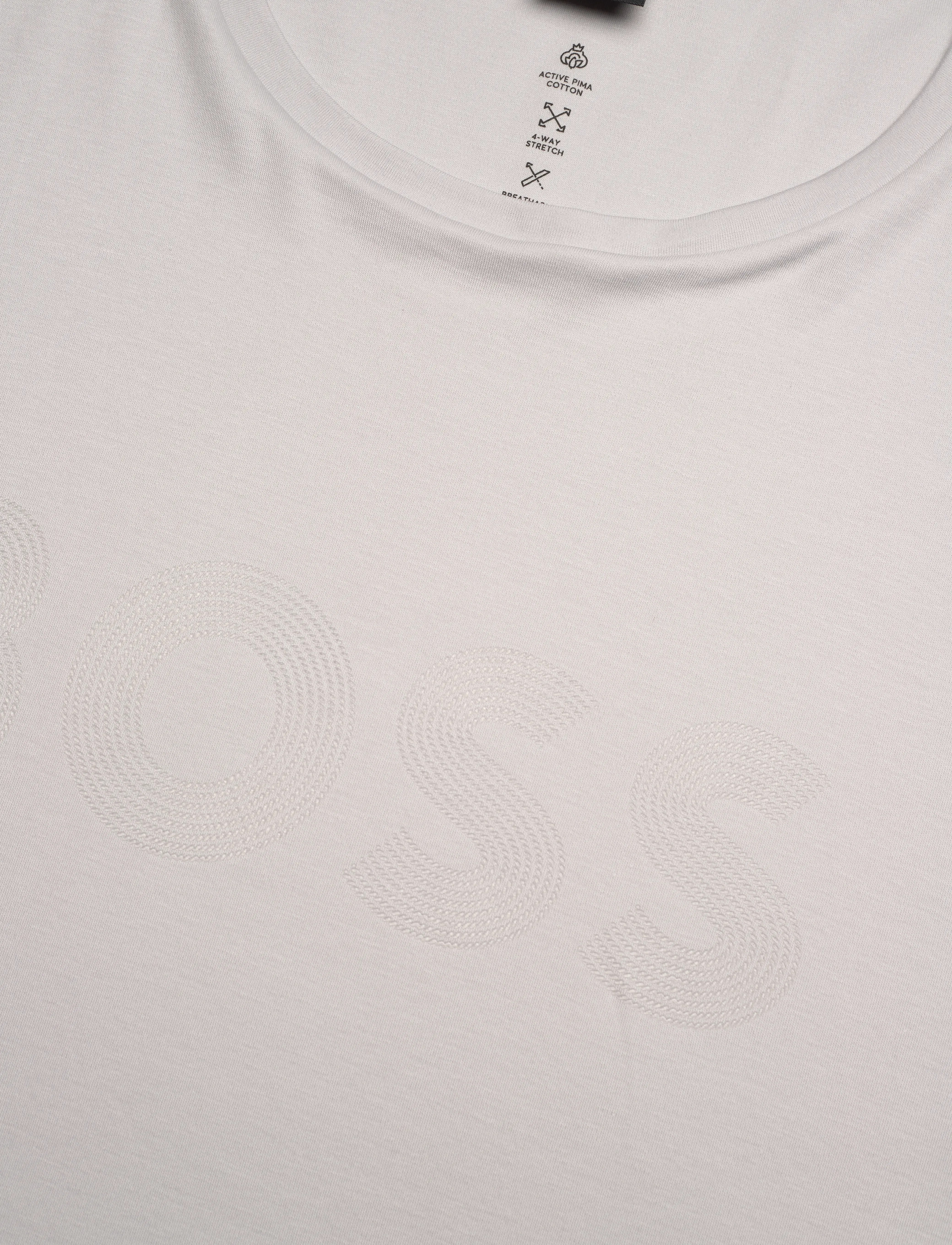 BOSS - Tee Logo Future - t-shirts - light/pastel grey - 2