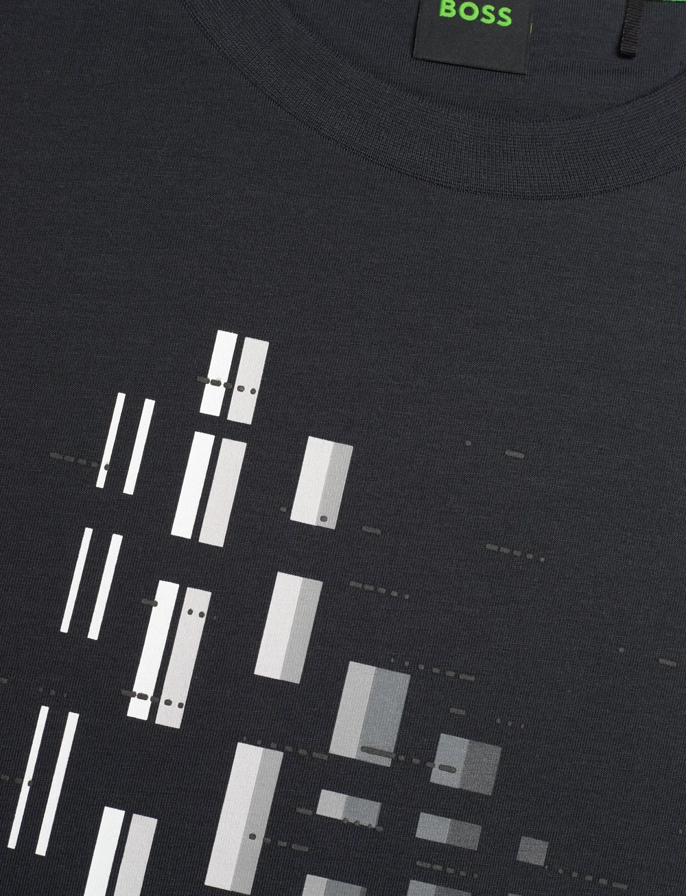 BOSS - Tee GRX Zone - t-shirts - dark blue - 2