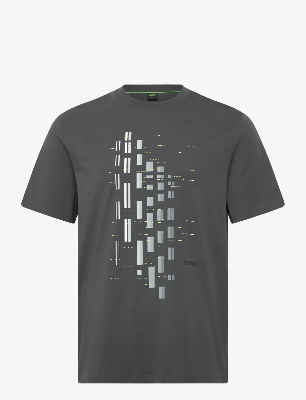 BOSS - Tee GRX Zone - tops & t-shirts - dark grey - 0