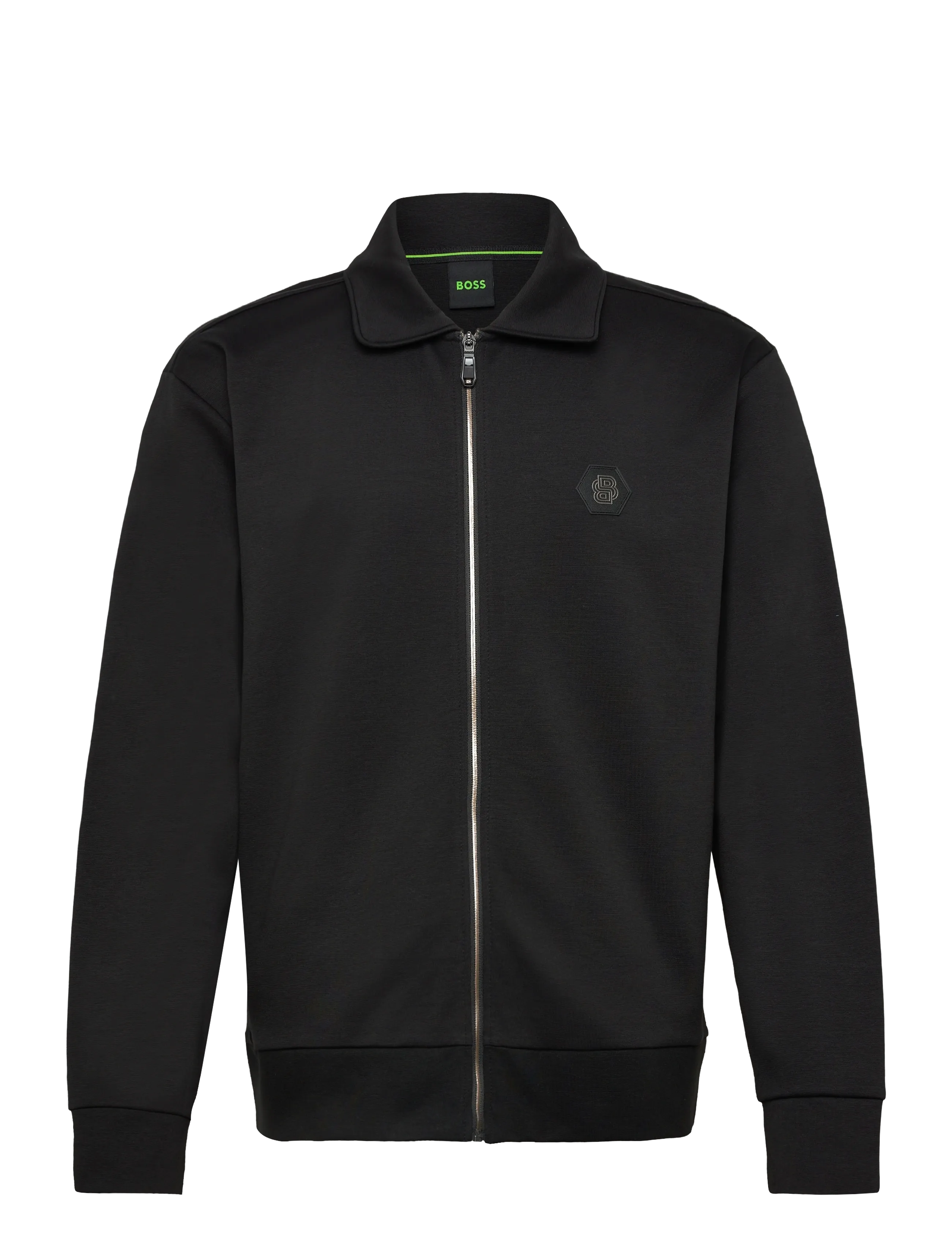 BOSS Fz Shirt Future Schwarz - M - Herren