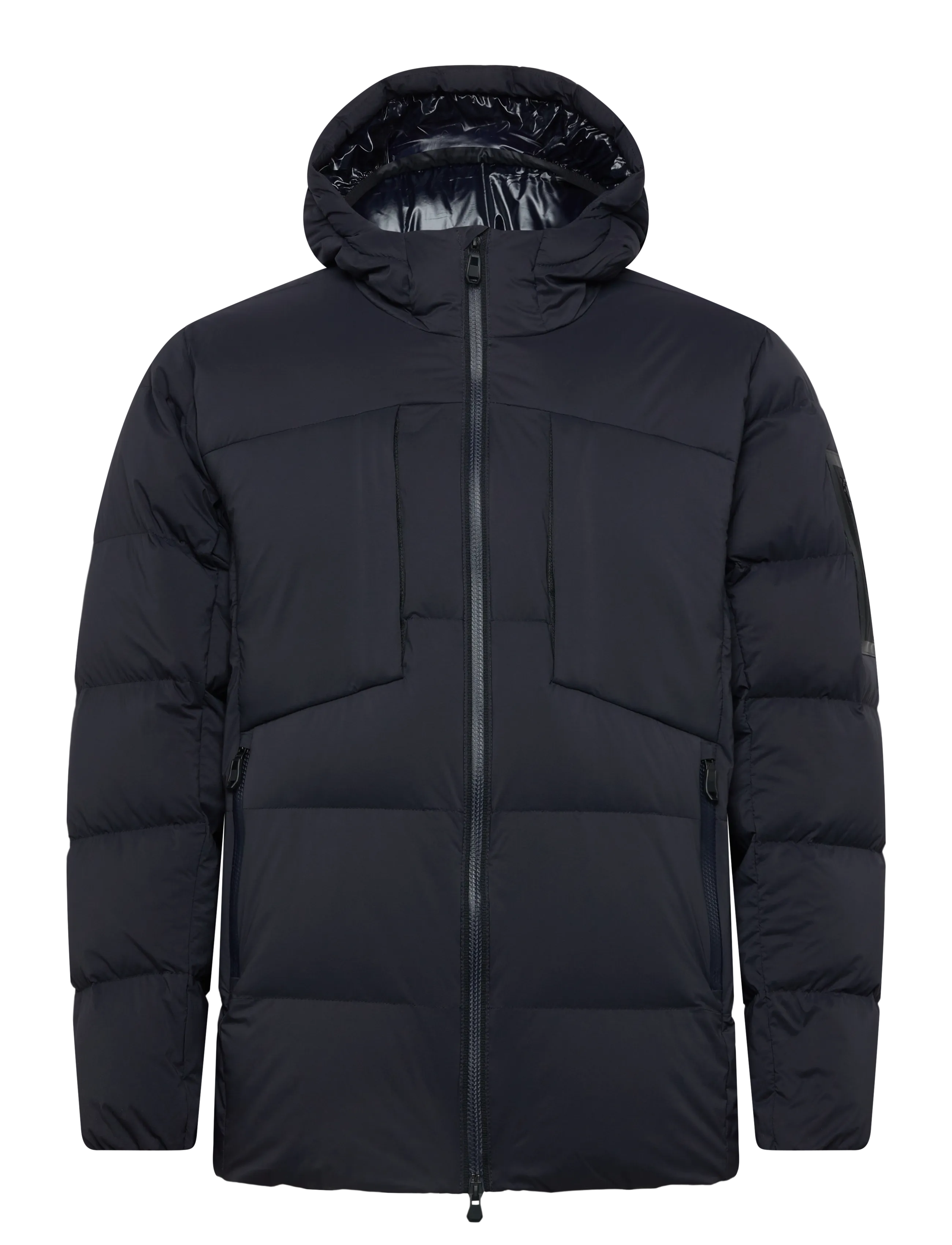 BOSS Ow_Riplite Puffer Hd, M, Navy, Sport Jackets > Sport Padded Jackets, Herre