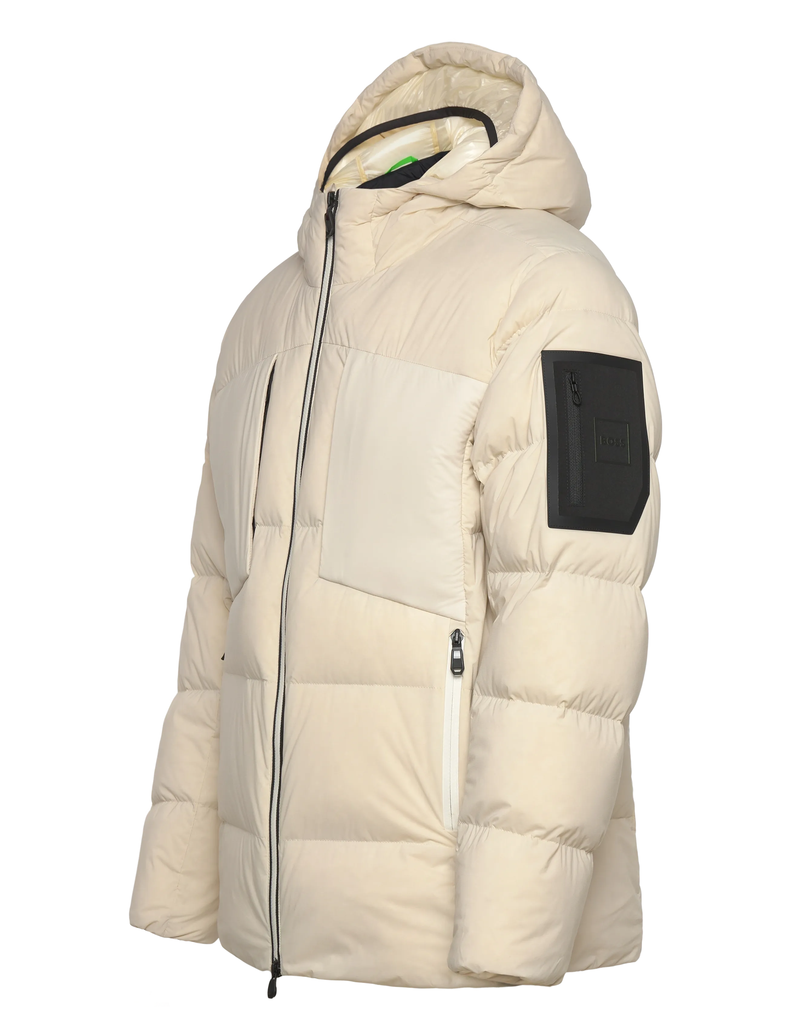 BOSS - OW_Riplite Puffer HD - daunenjacken - open white - 2
