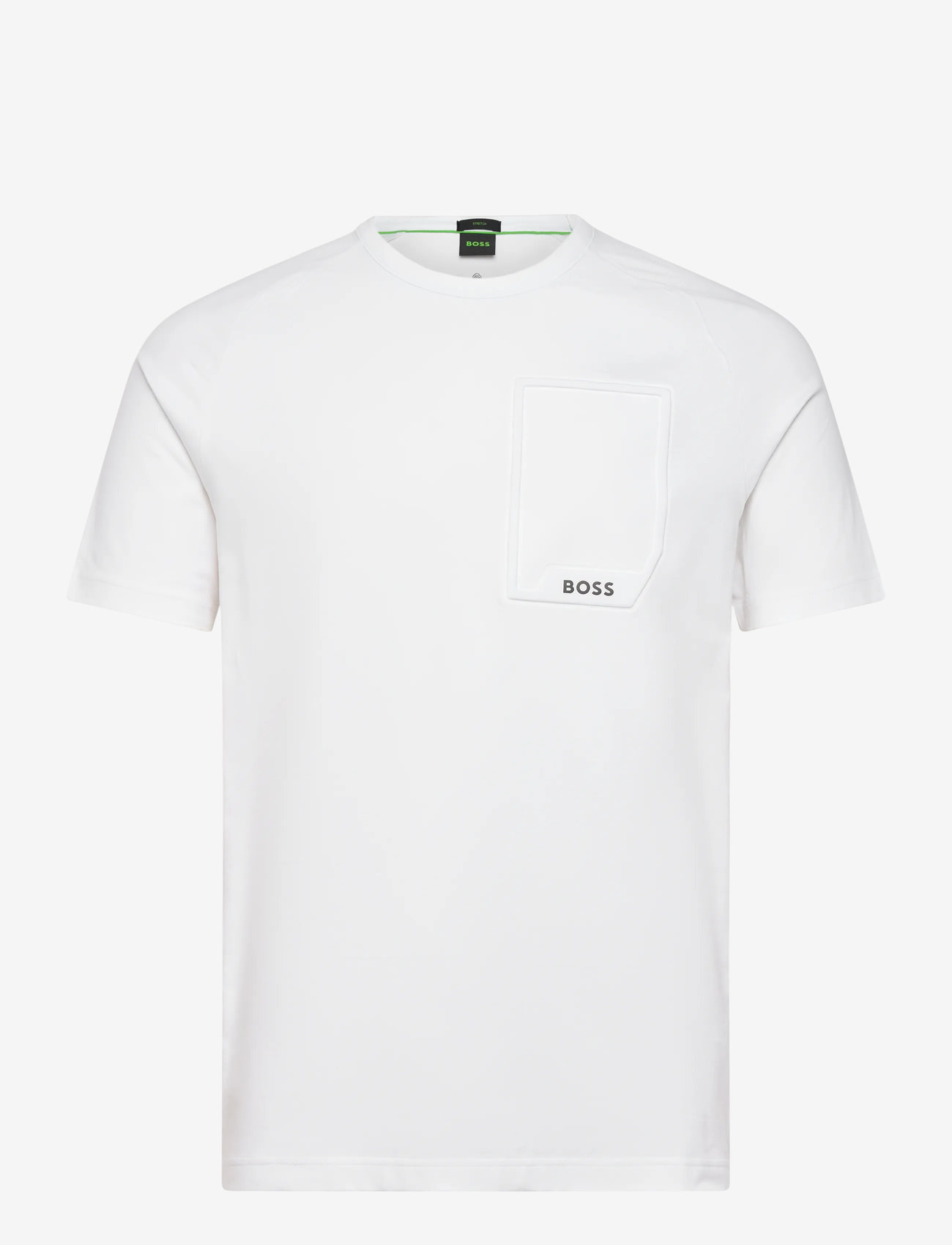 BOSS - Tee Urban Tech - t-shirts - white - 0