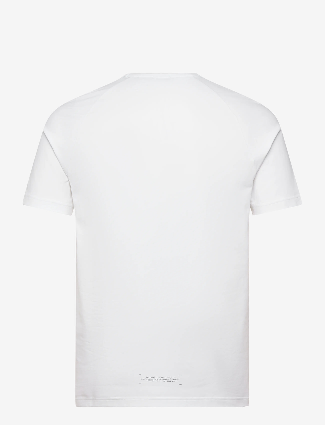 BOSS - Tee Urban Tech - t-shirts - white - 1